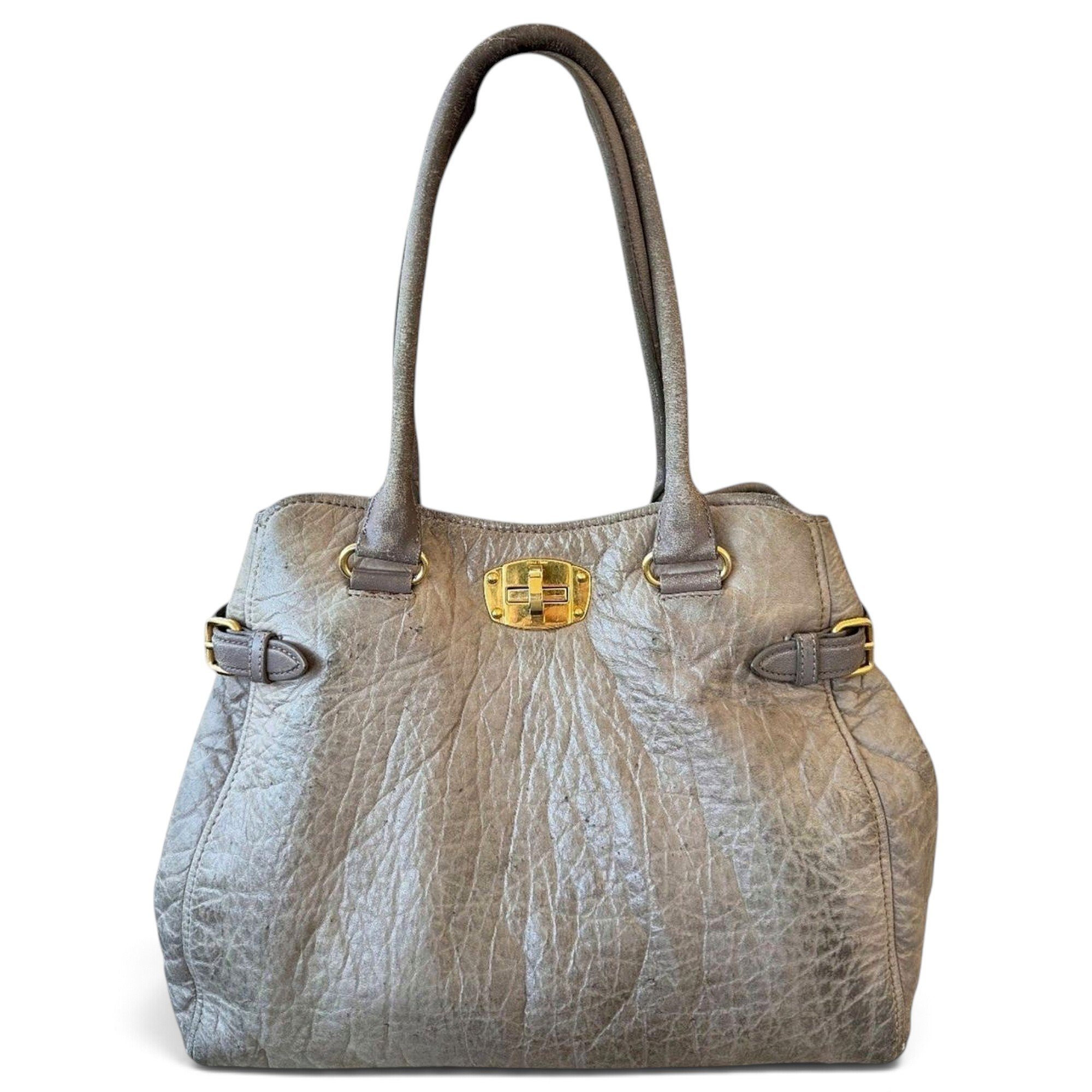 Vitello leather handbag