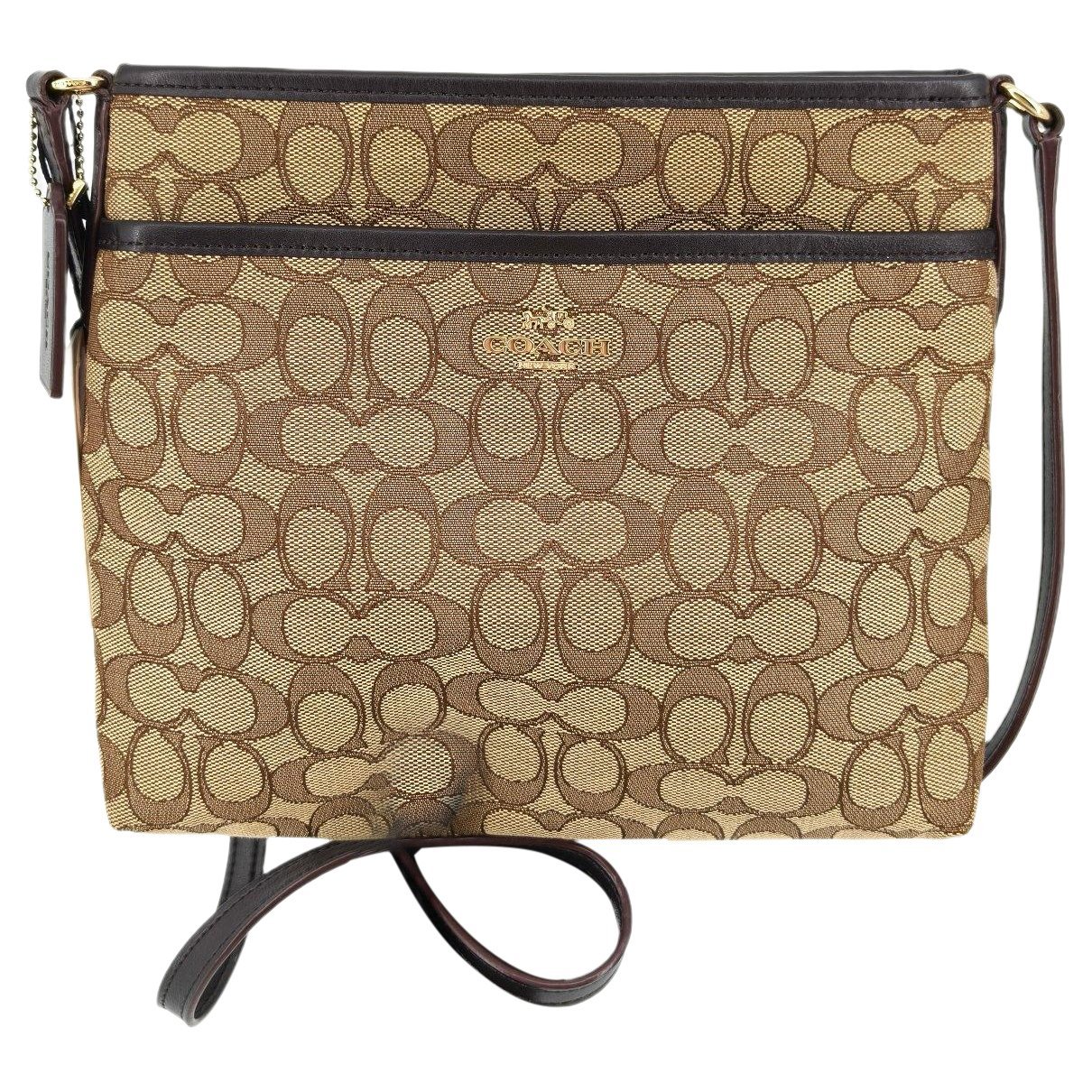Leather crossbody bag