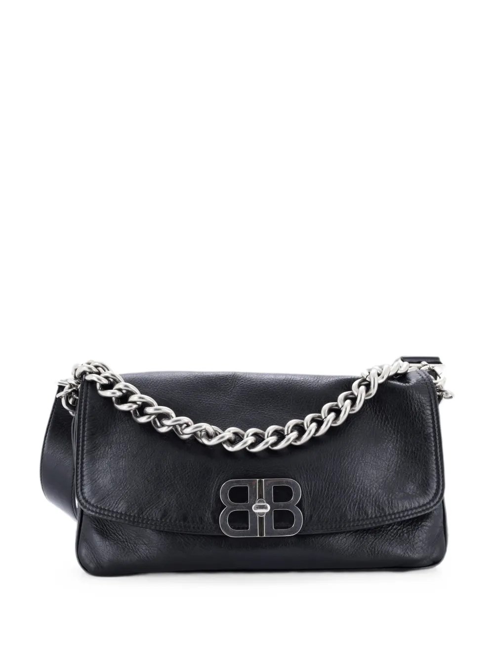 BB Soft Flap Bag Leather Medium shoulder bag