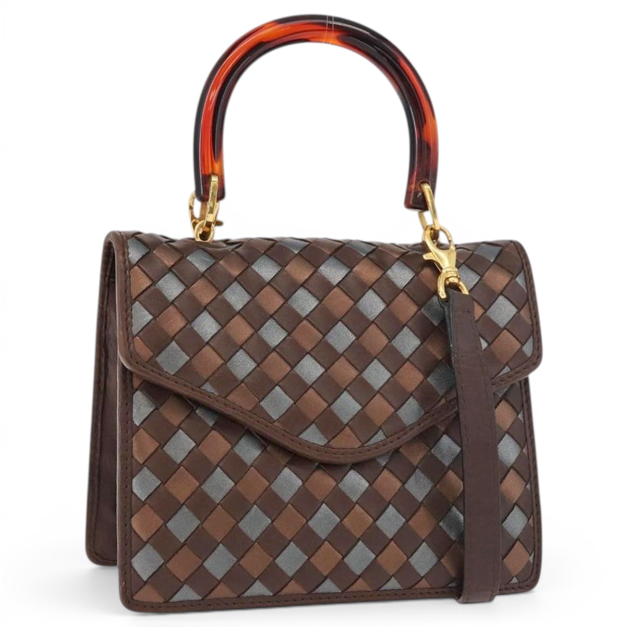 Veneta leather handbag