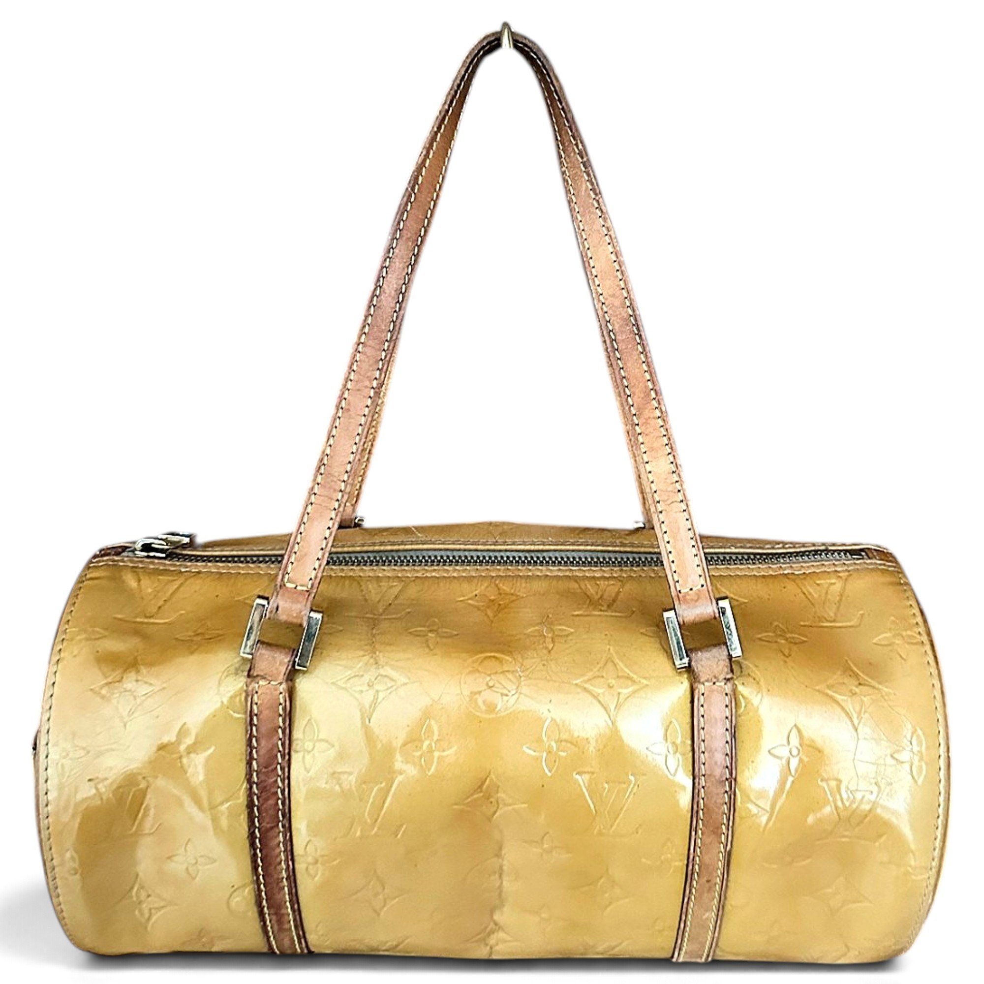 Bedford patent leather handbag