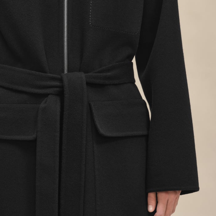 Noir Short Coat