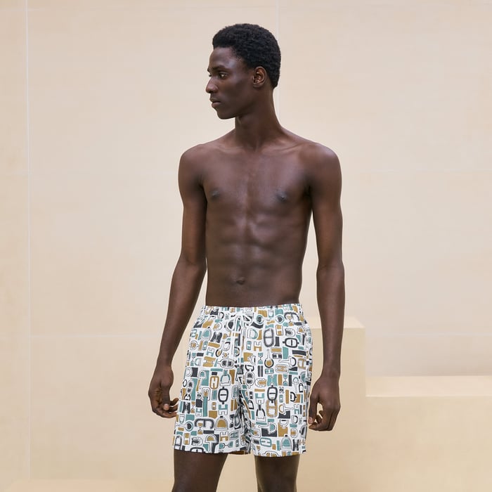 "Meli-Metal" swim trunks