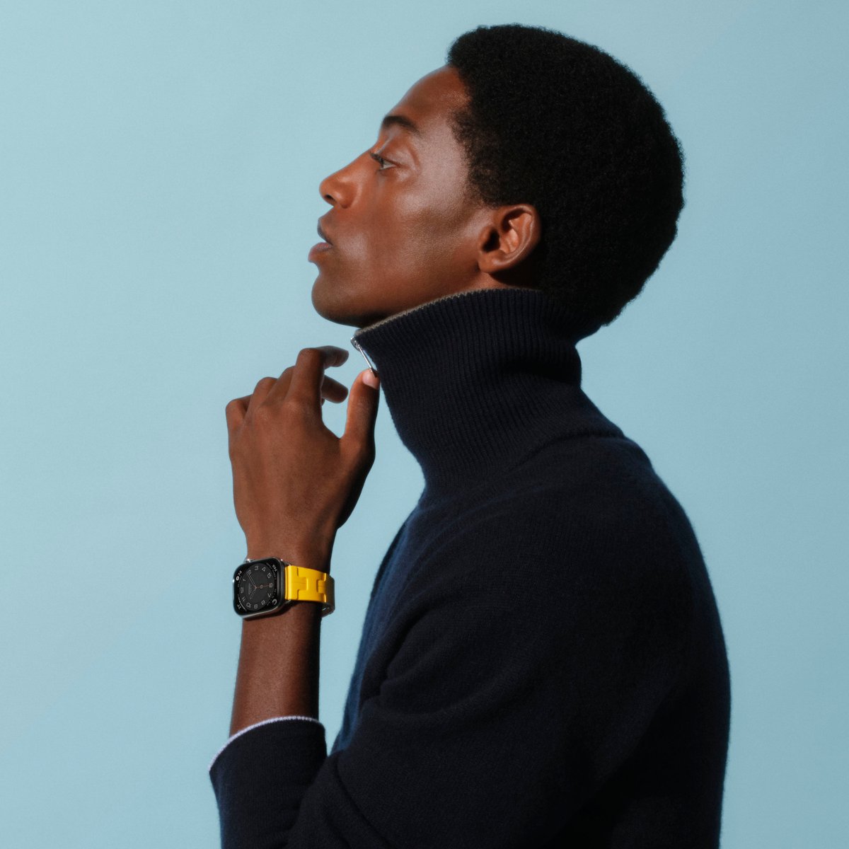 Sun Band Apple Watch Hermès Single Tour 46 mm Deployment Buckle Kilim