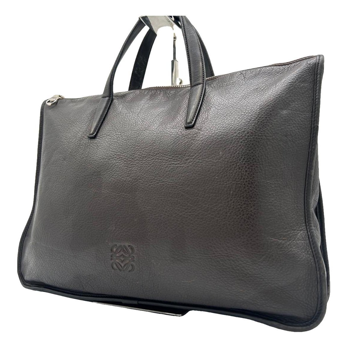 Leather satchel