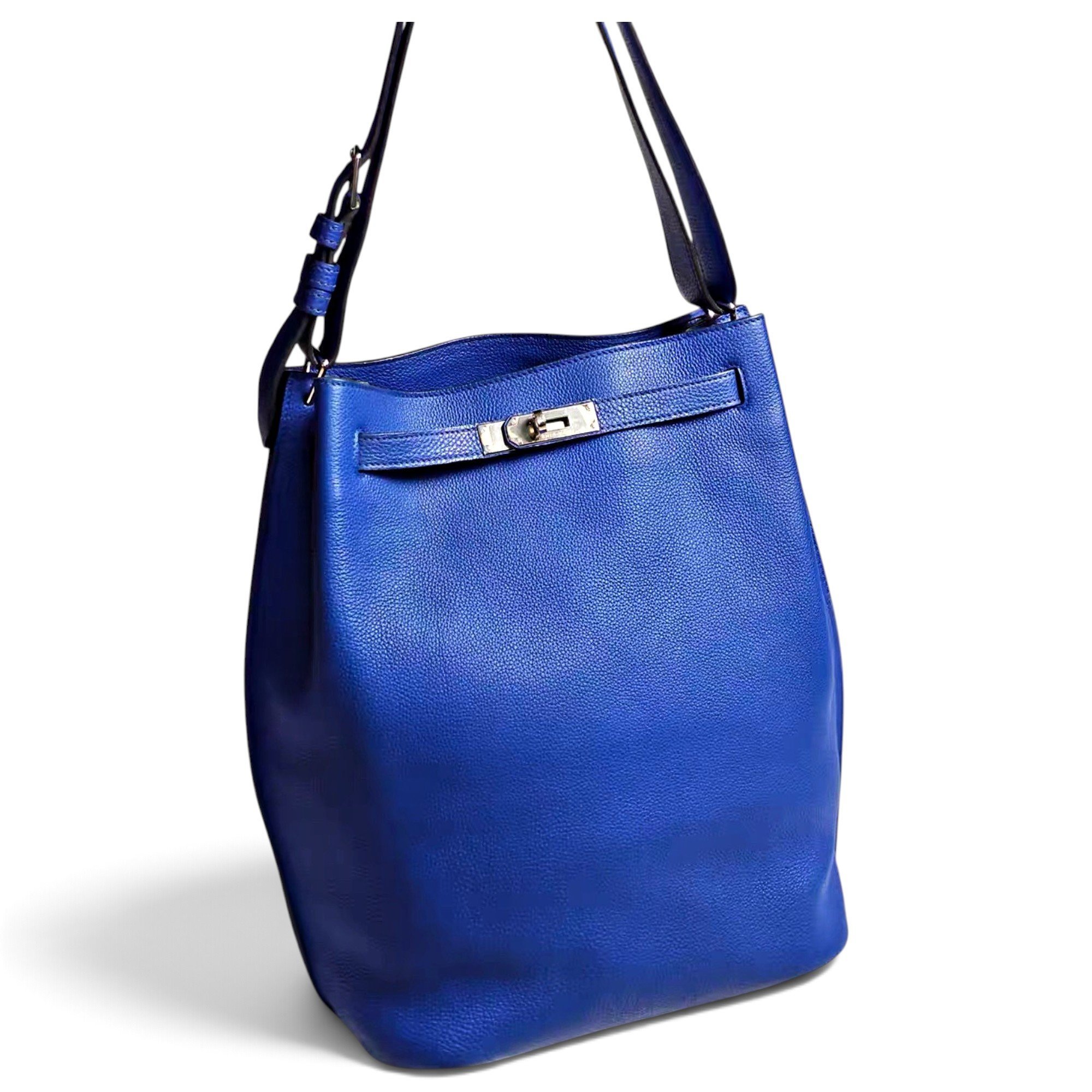 So Kelly leather handbag