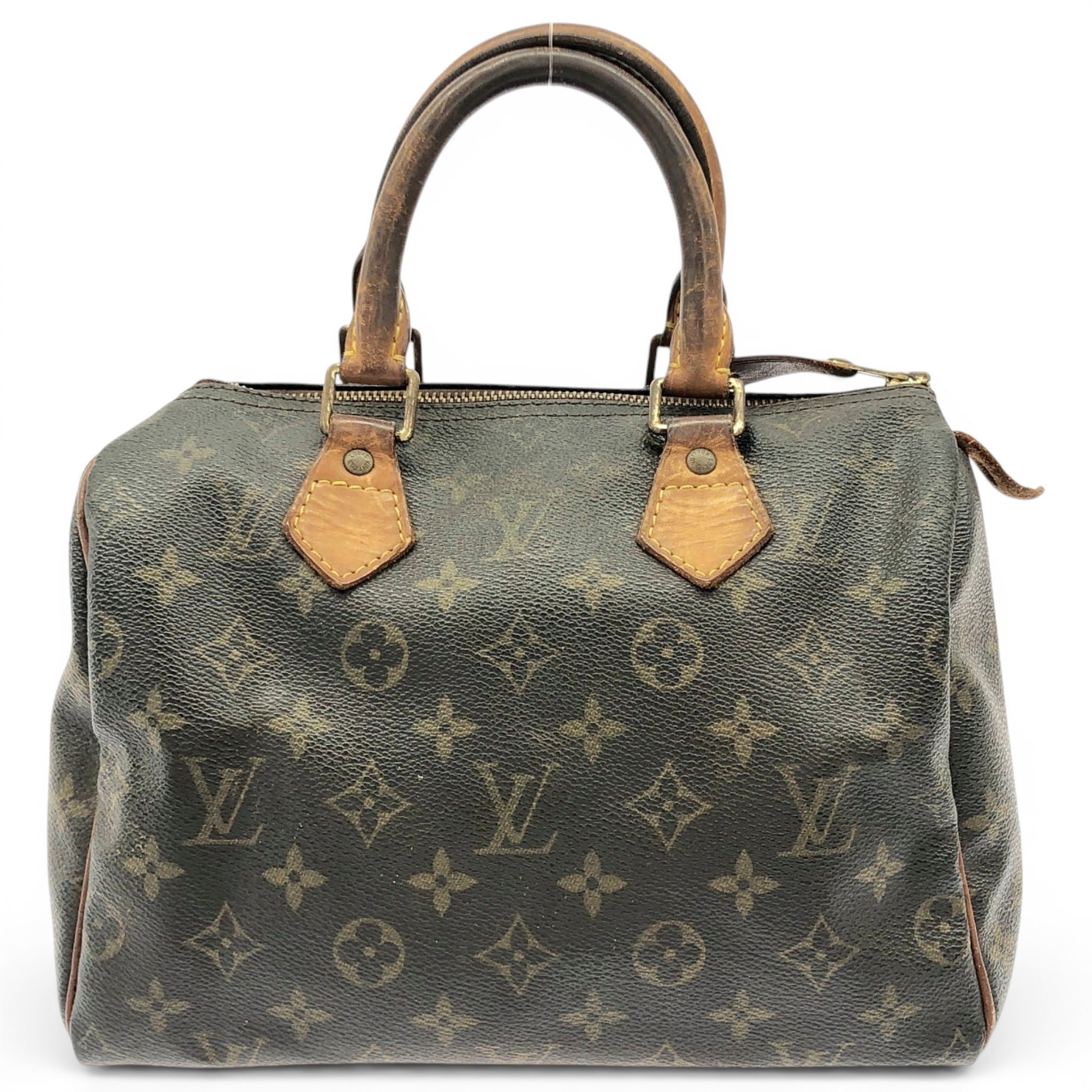 Speedy leather handbag