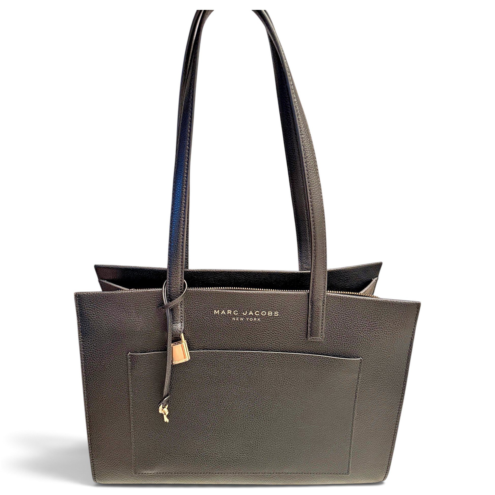 The Tag Tote leather tote