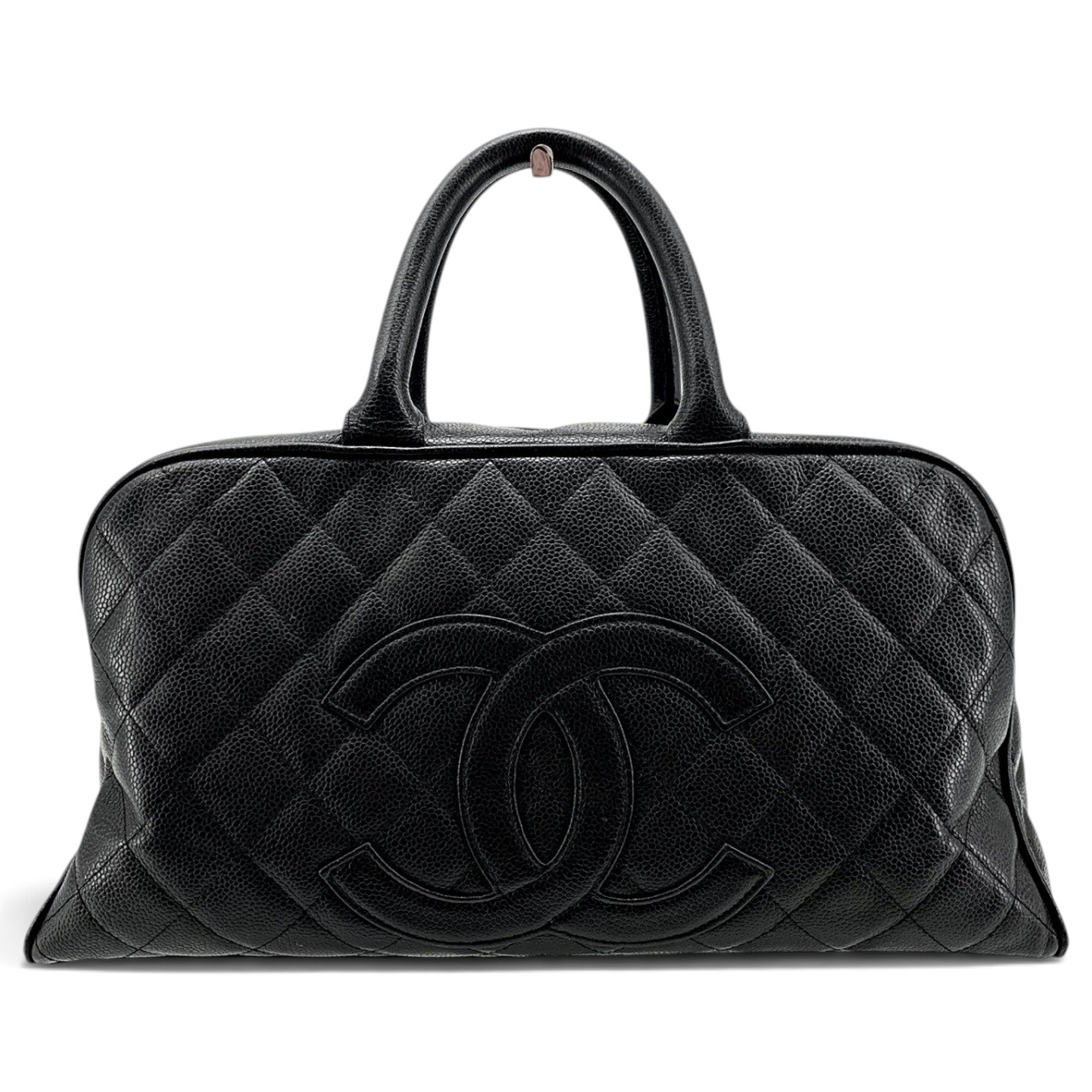 Bowling Bag leather tote