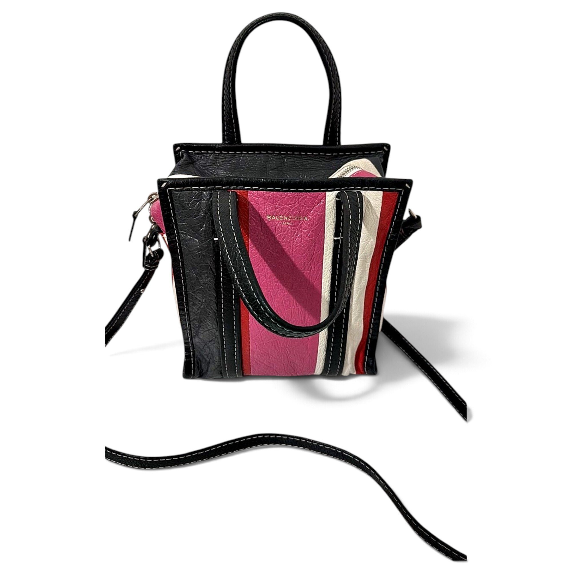 Balenciaga Shopping North South leather tote