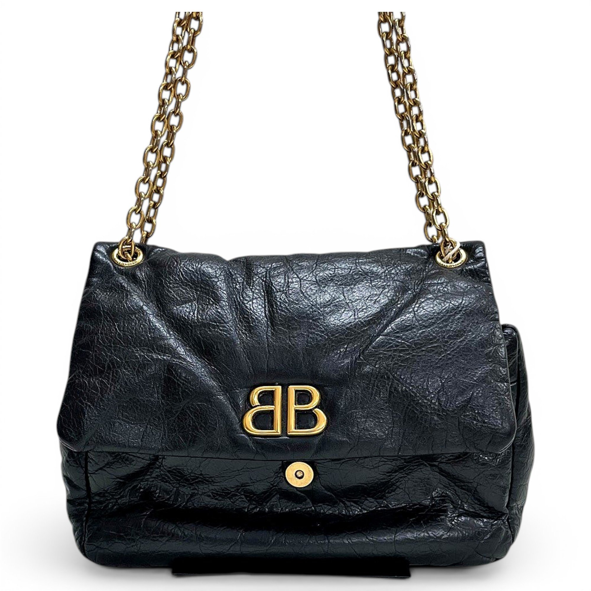 Balenciaga Monaco leather handbag