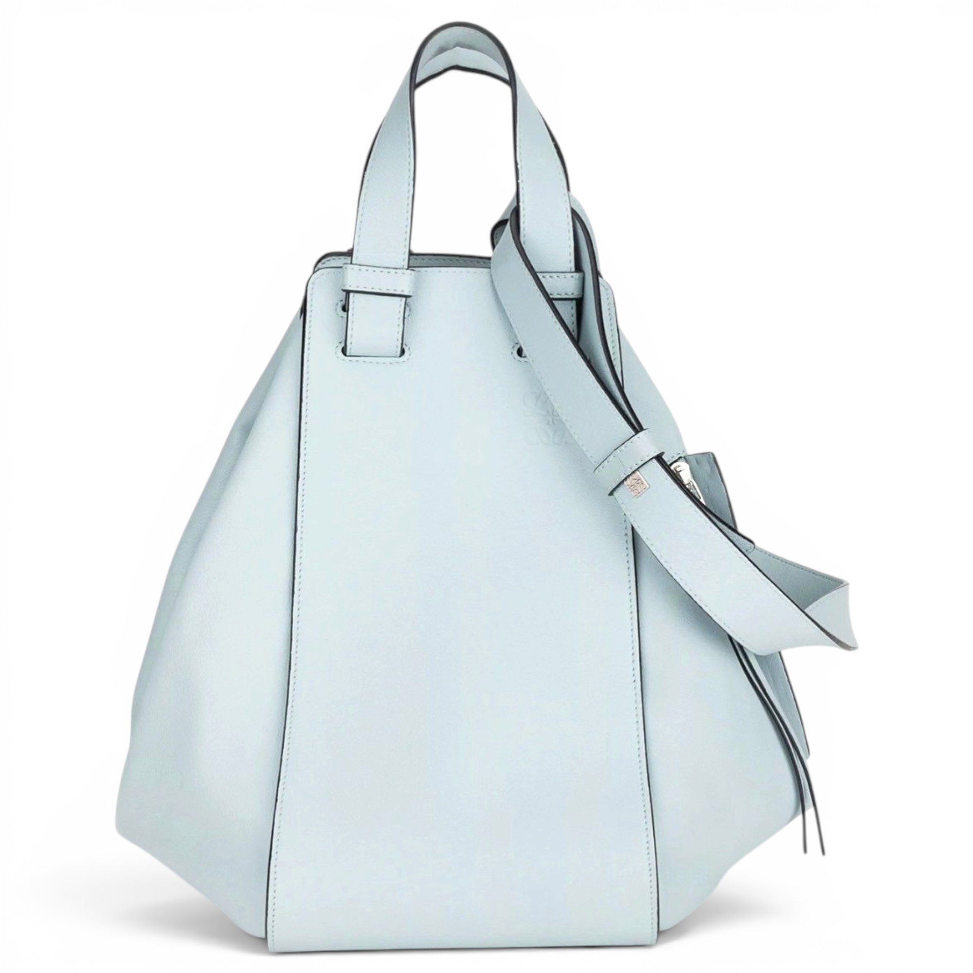 Hammock leather handbag