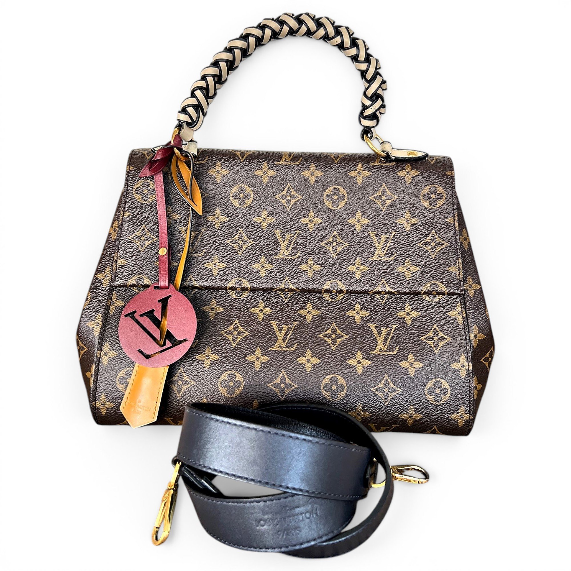 Cluny leather handbag