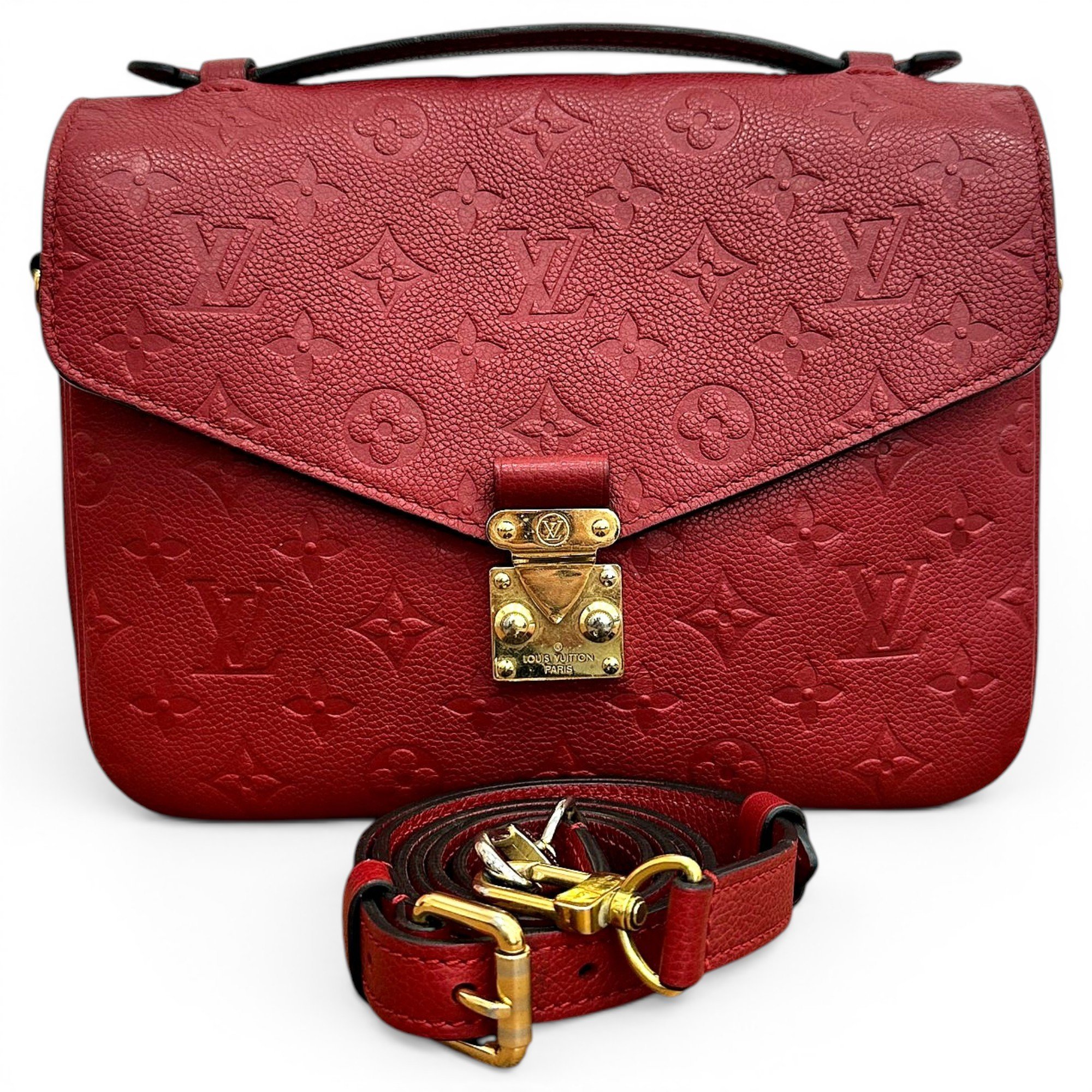 Metis leather handbag