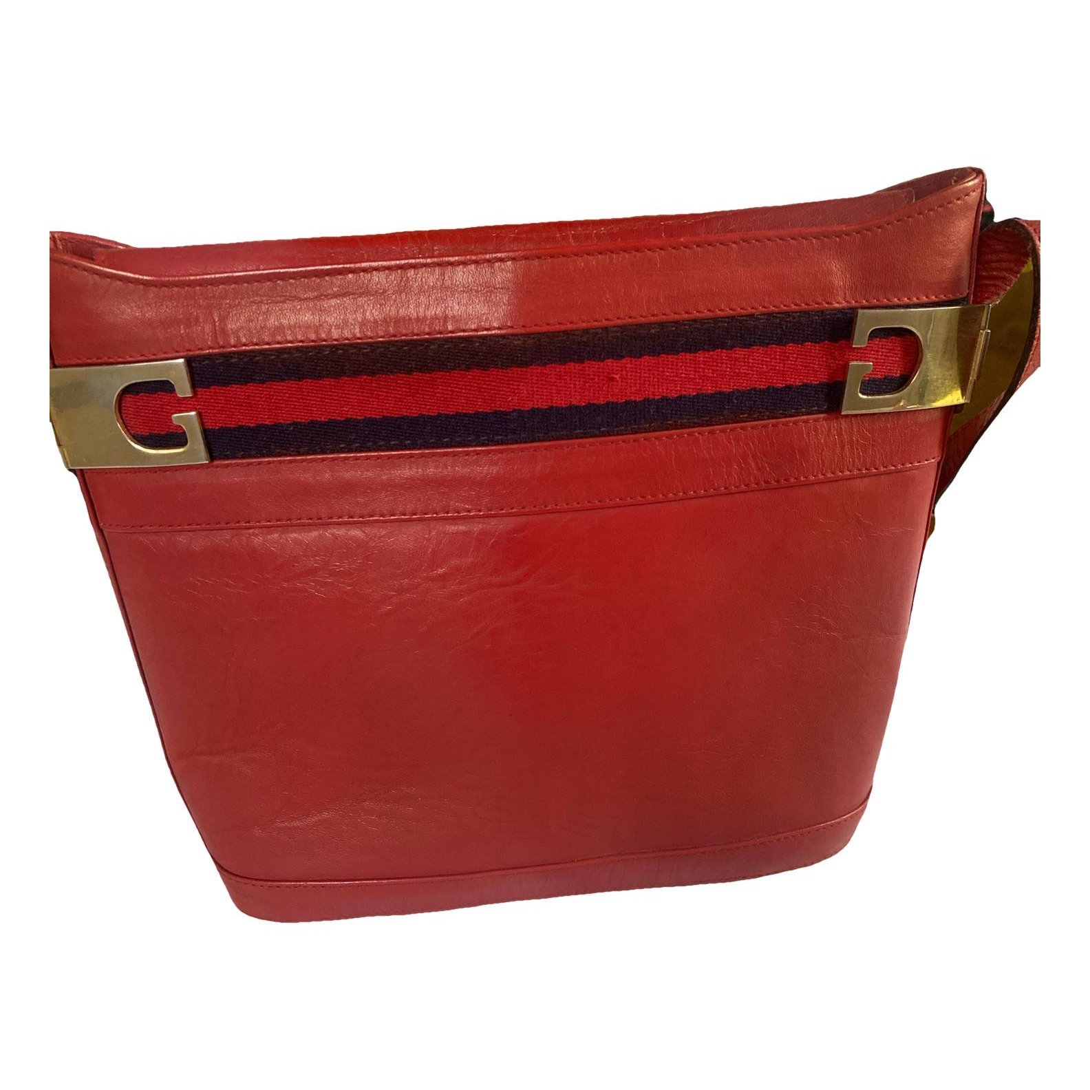 Leather handbag
