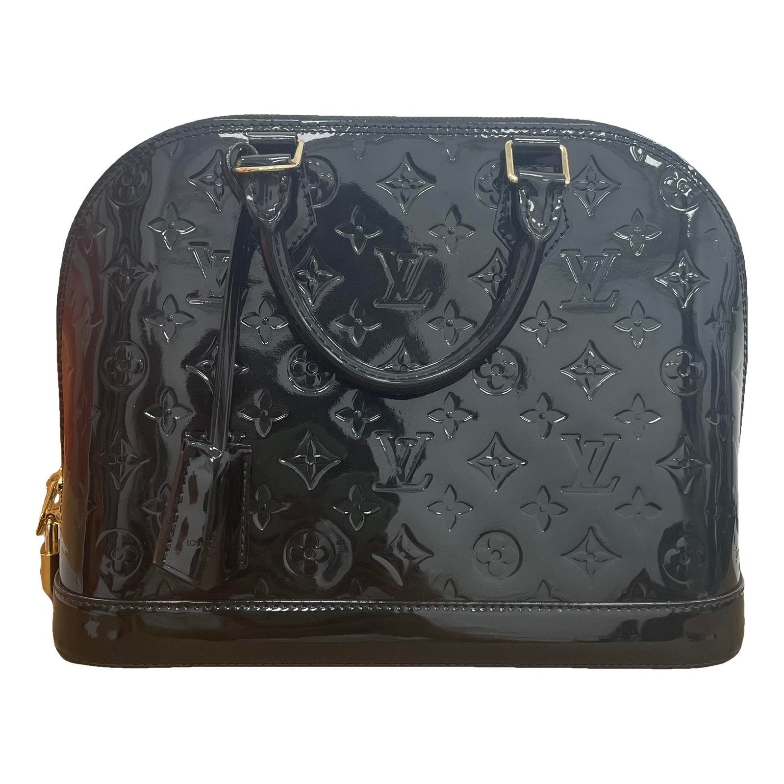 Alma patent leather handbag