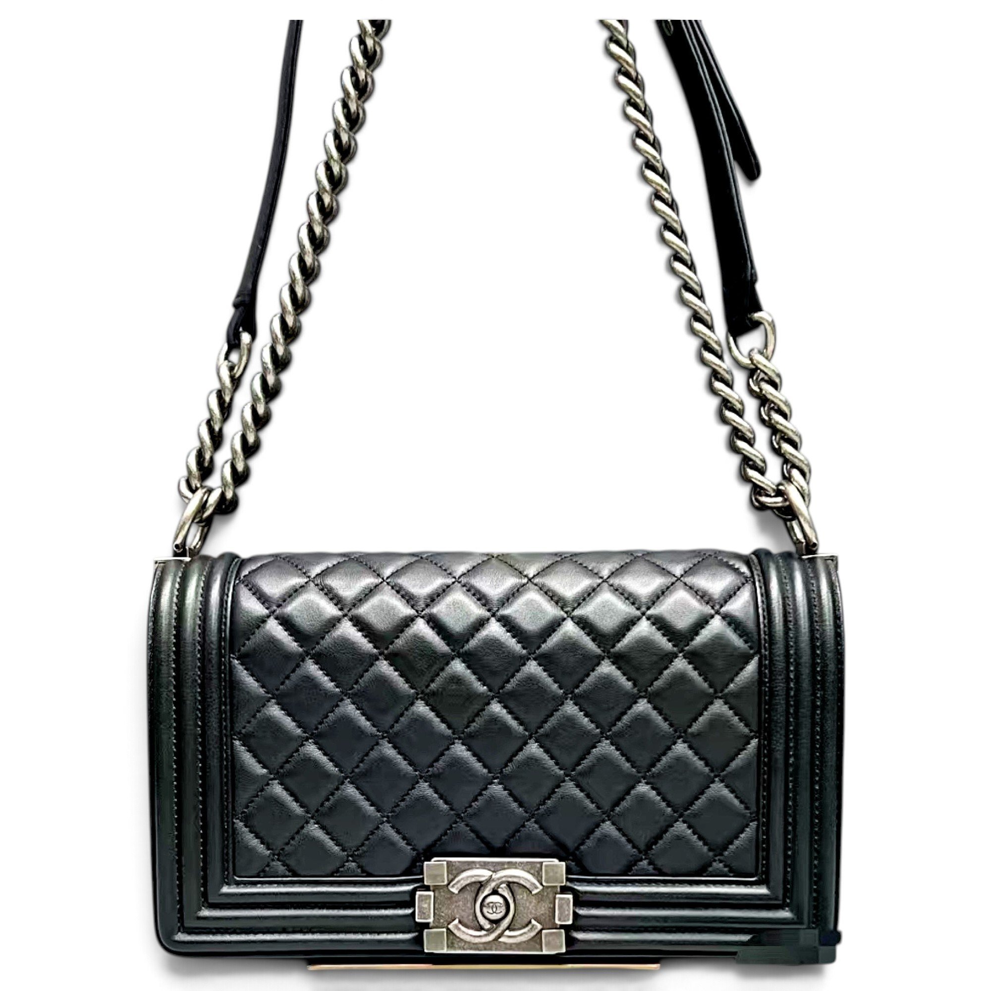 Boy leather handbag