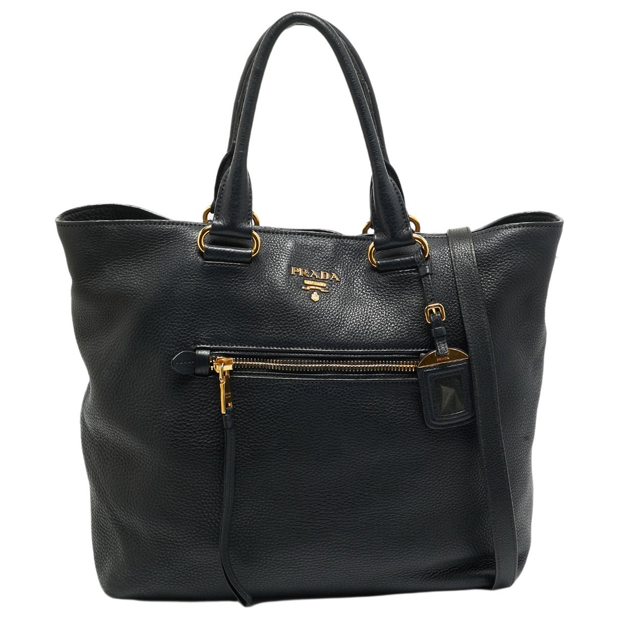 Leather tote
