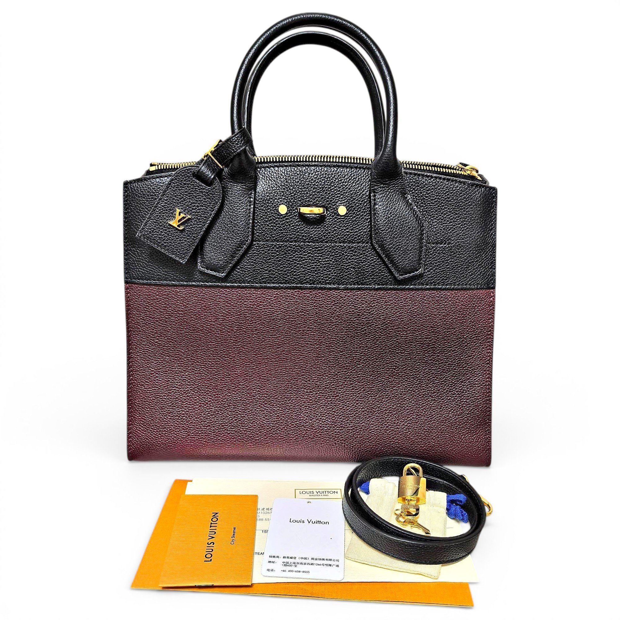 City Steamer leather handbag