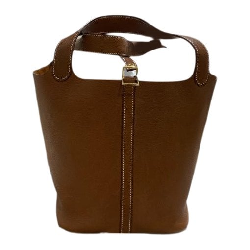 Picotin leather handbag