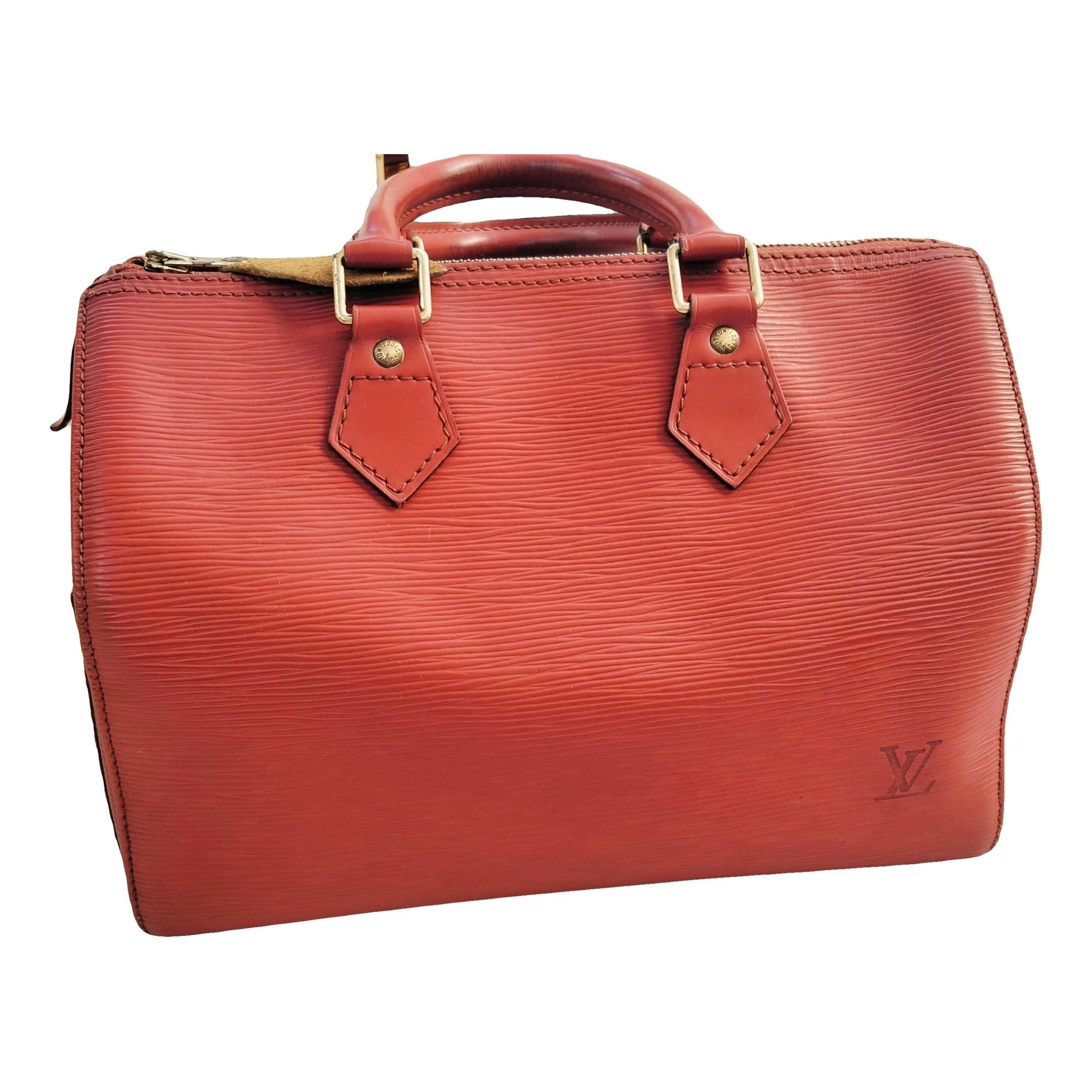 Speedy leather handbag