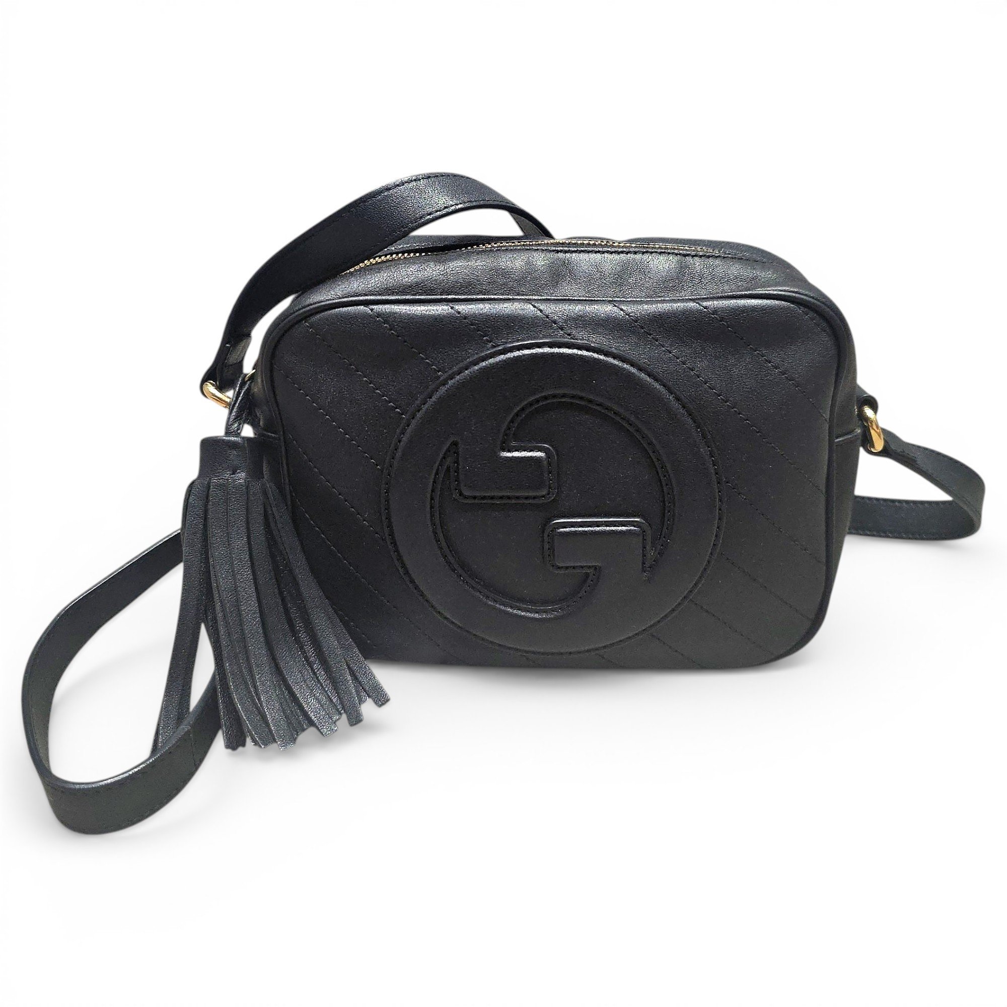 Leather crossbody bag