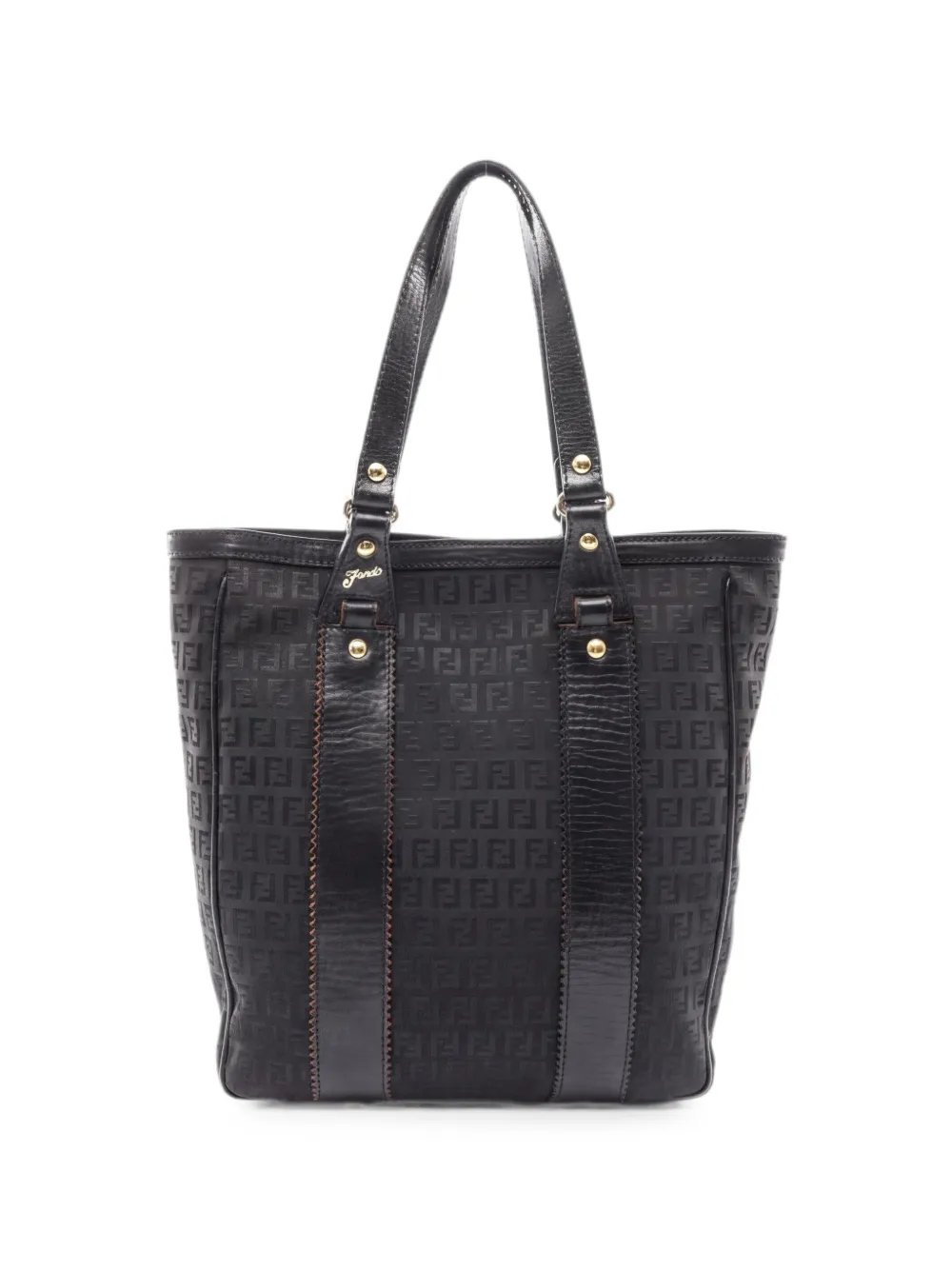 Fendi 2010s Zucchino canvas tote bag