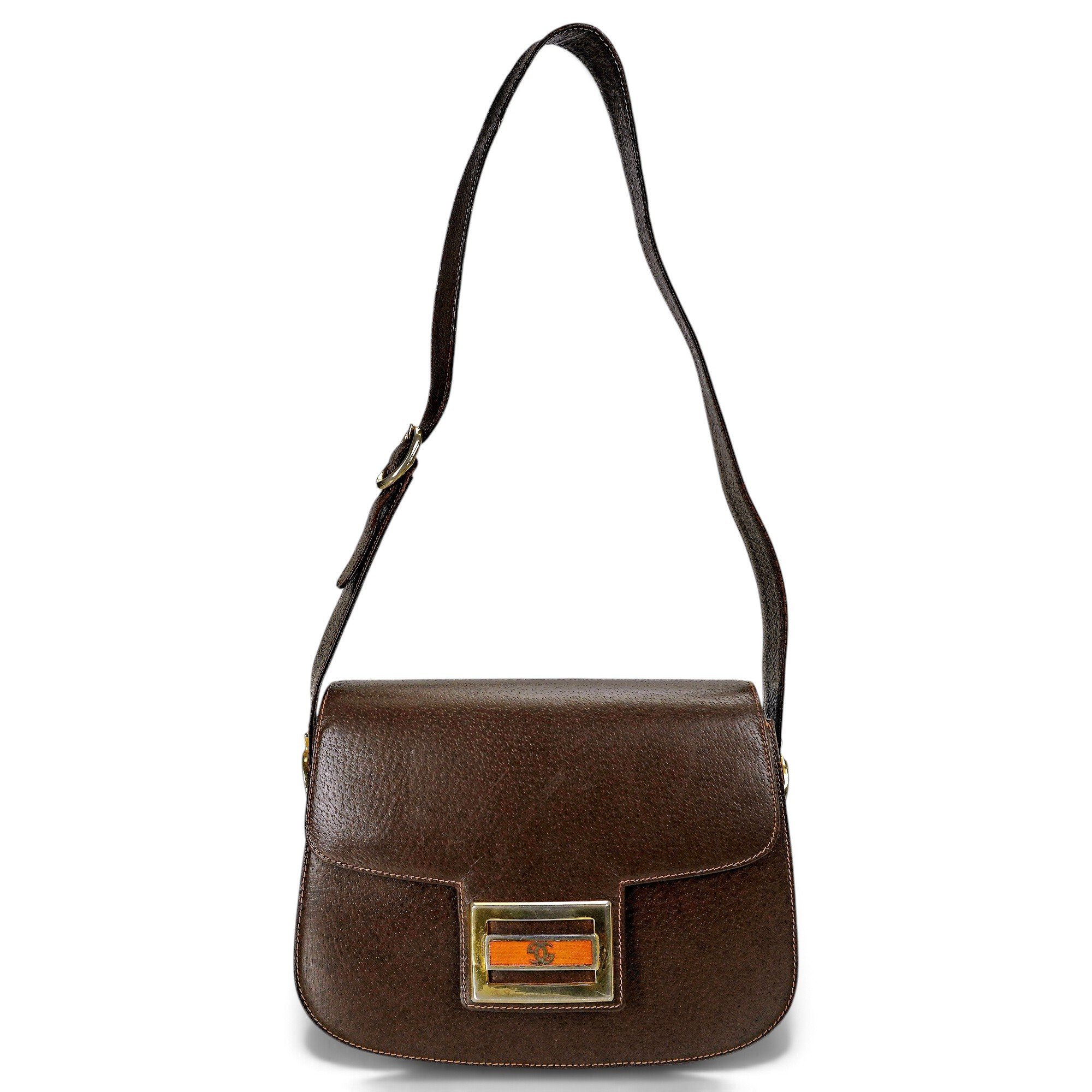 Leather handbag