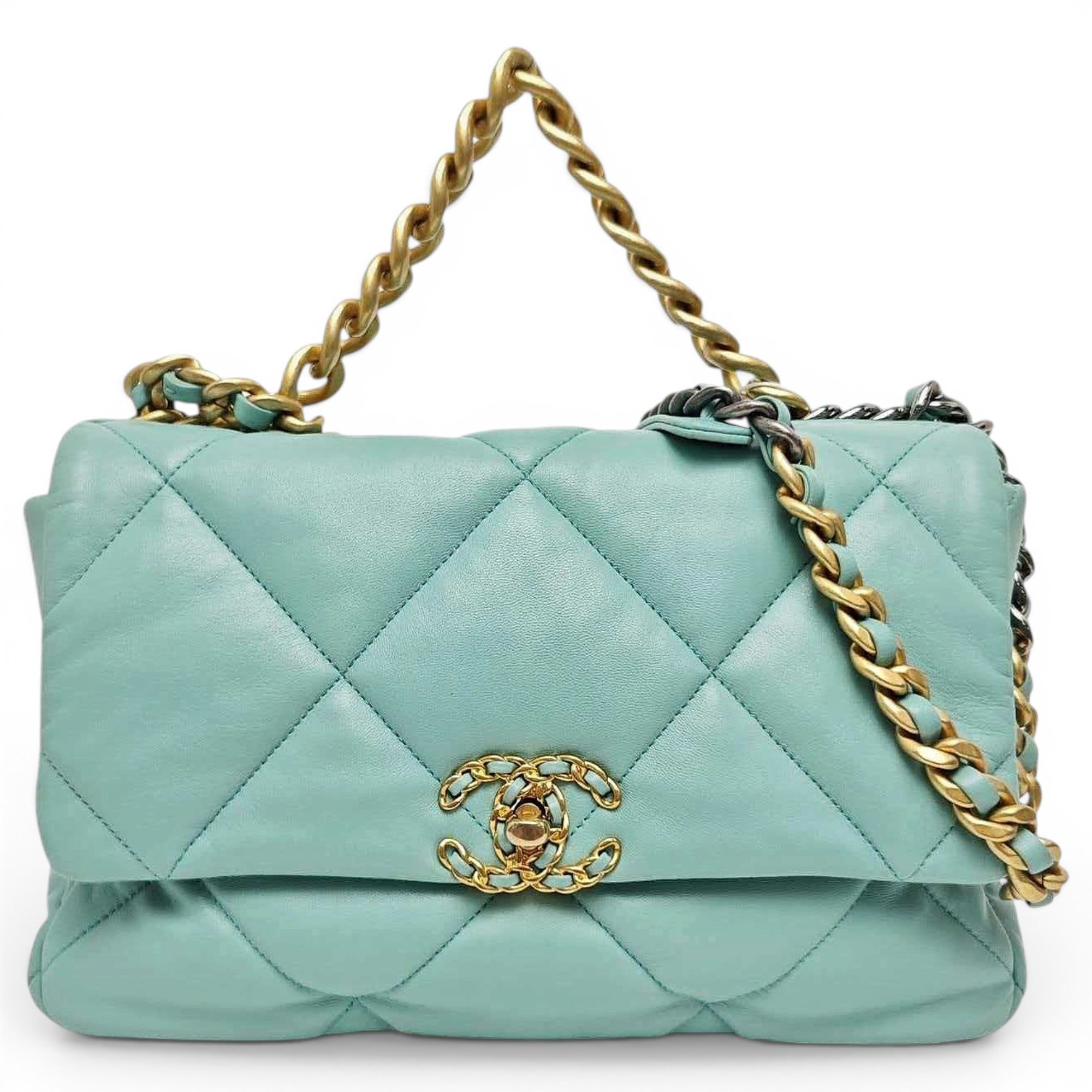 Chanel 19 leather handbag