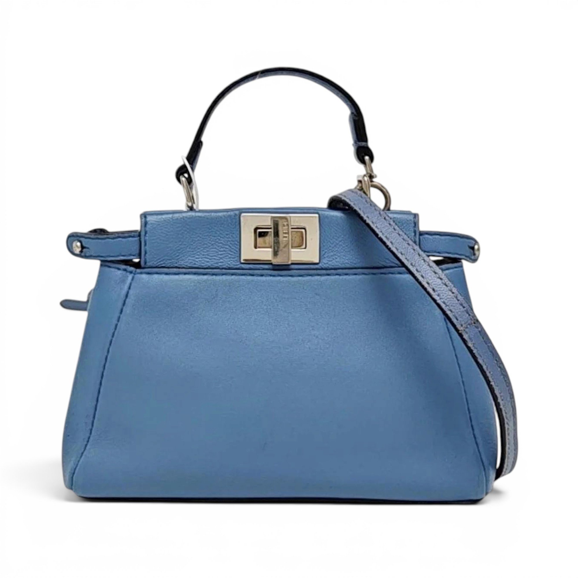 Peekaboo leather mini bag
