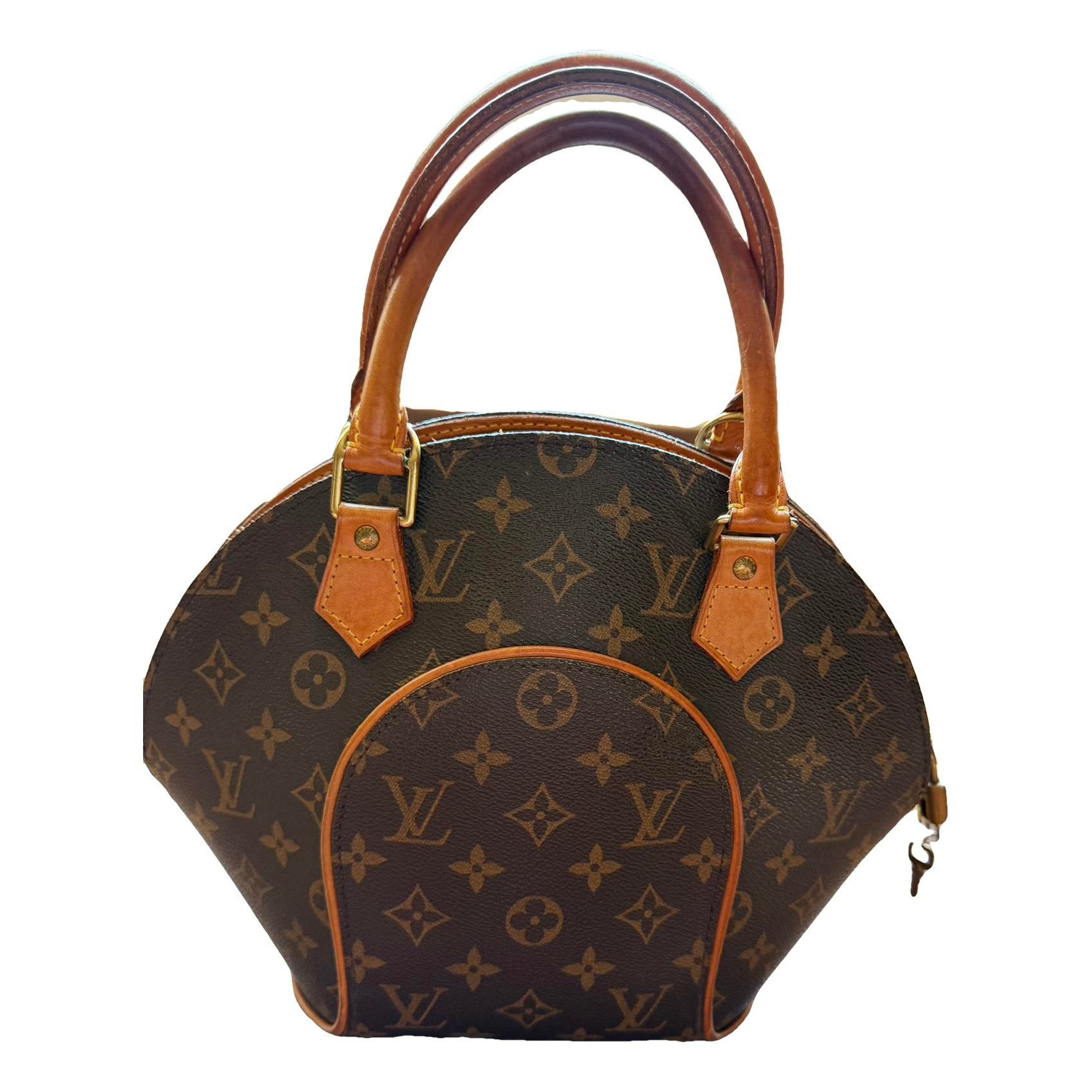 Ellipse leather bag