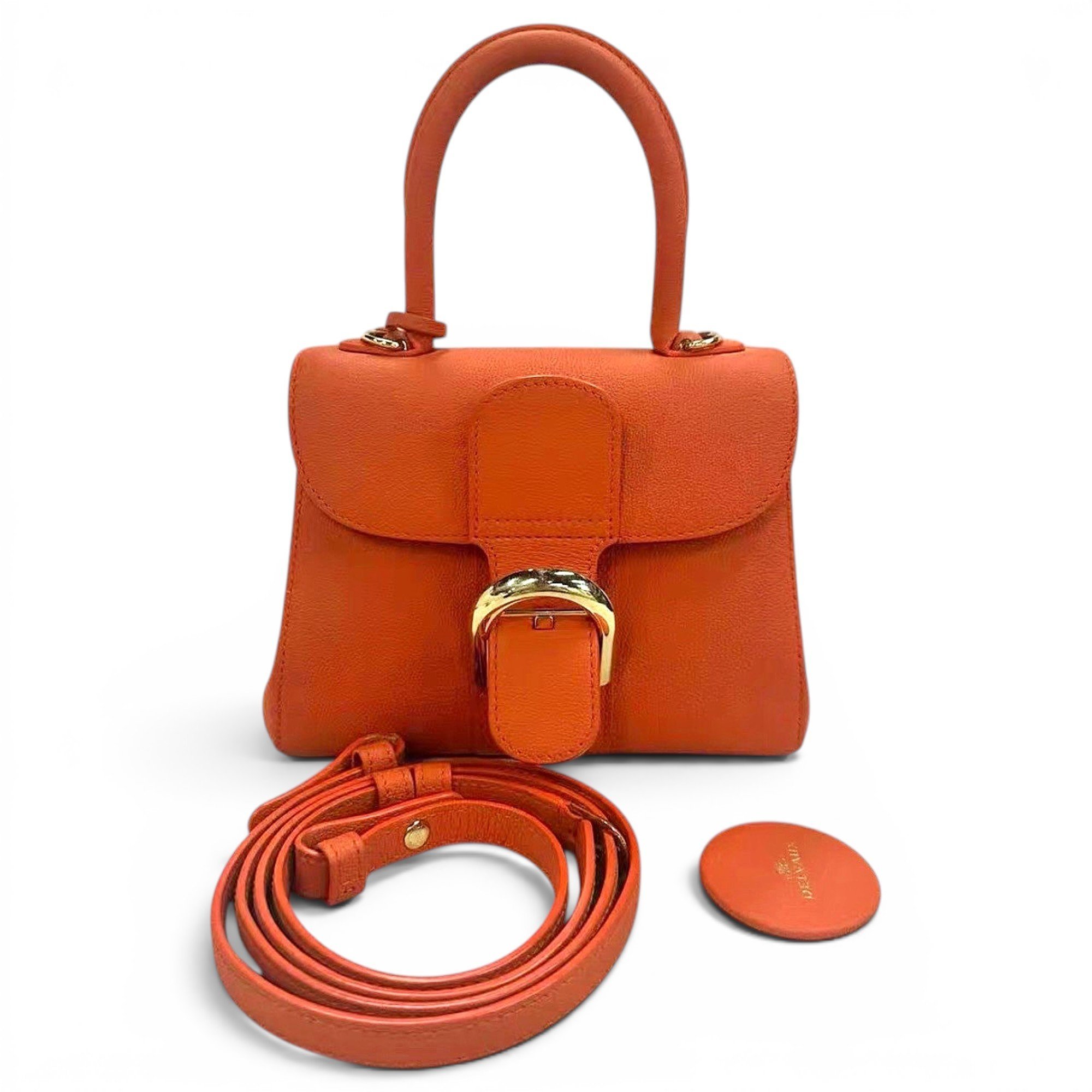 Brillant leather handbag