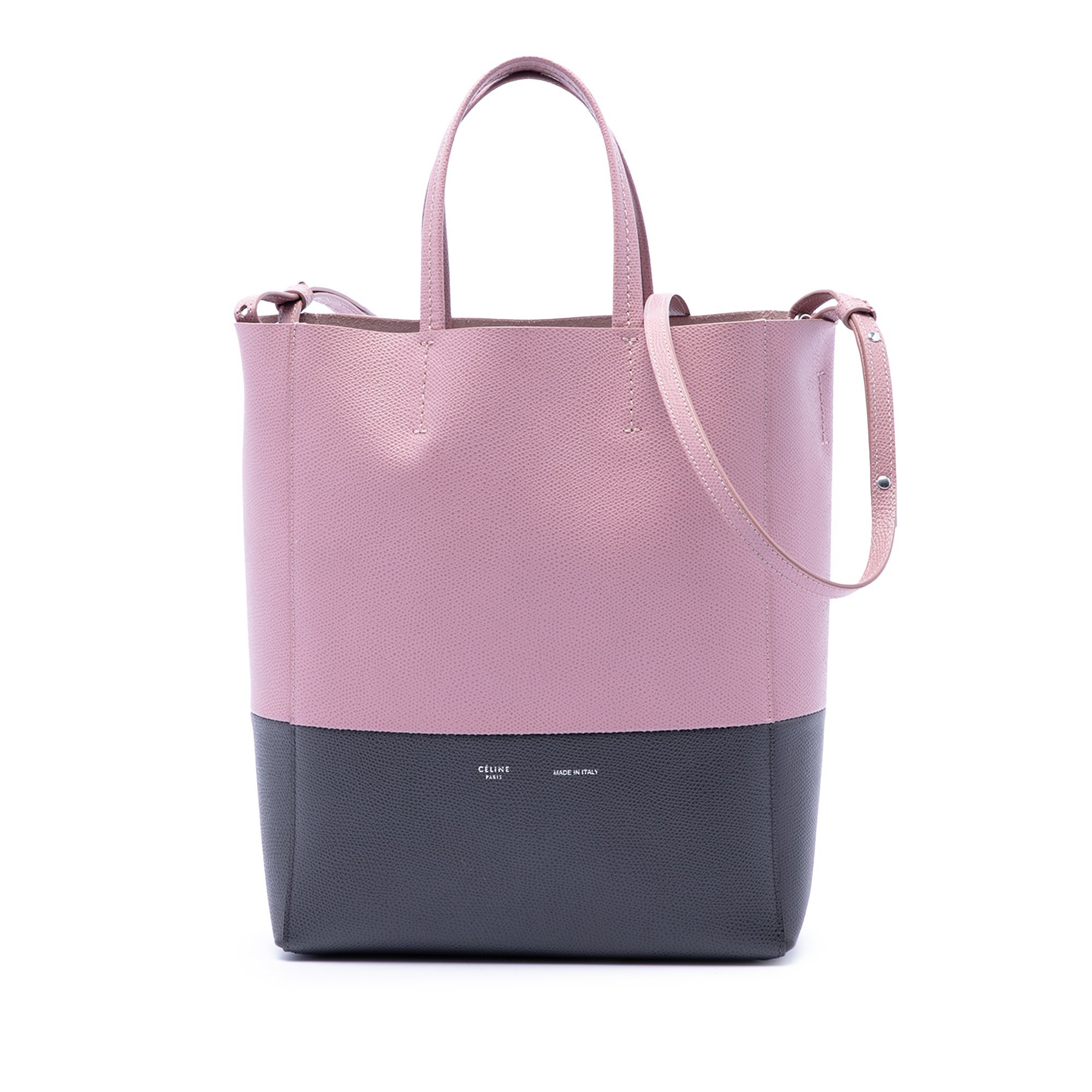 Cabas leather handbag