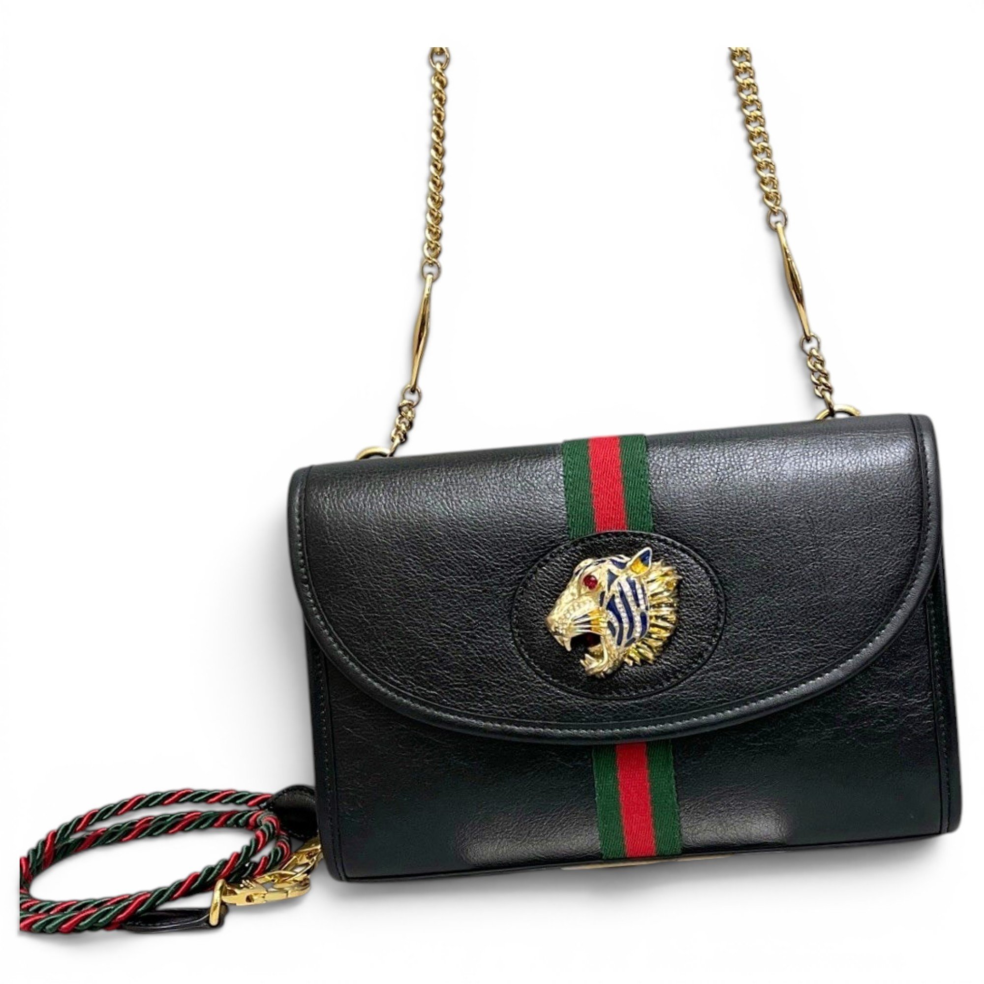 Rajah leather handbag