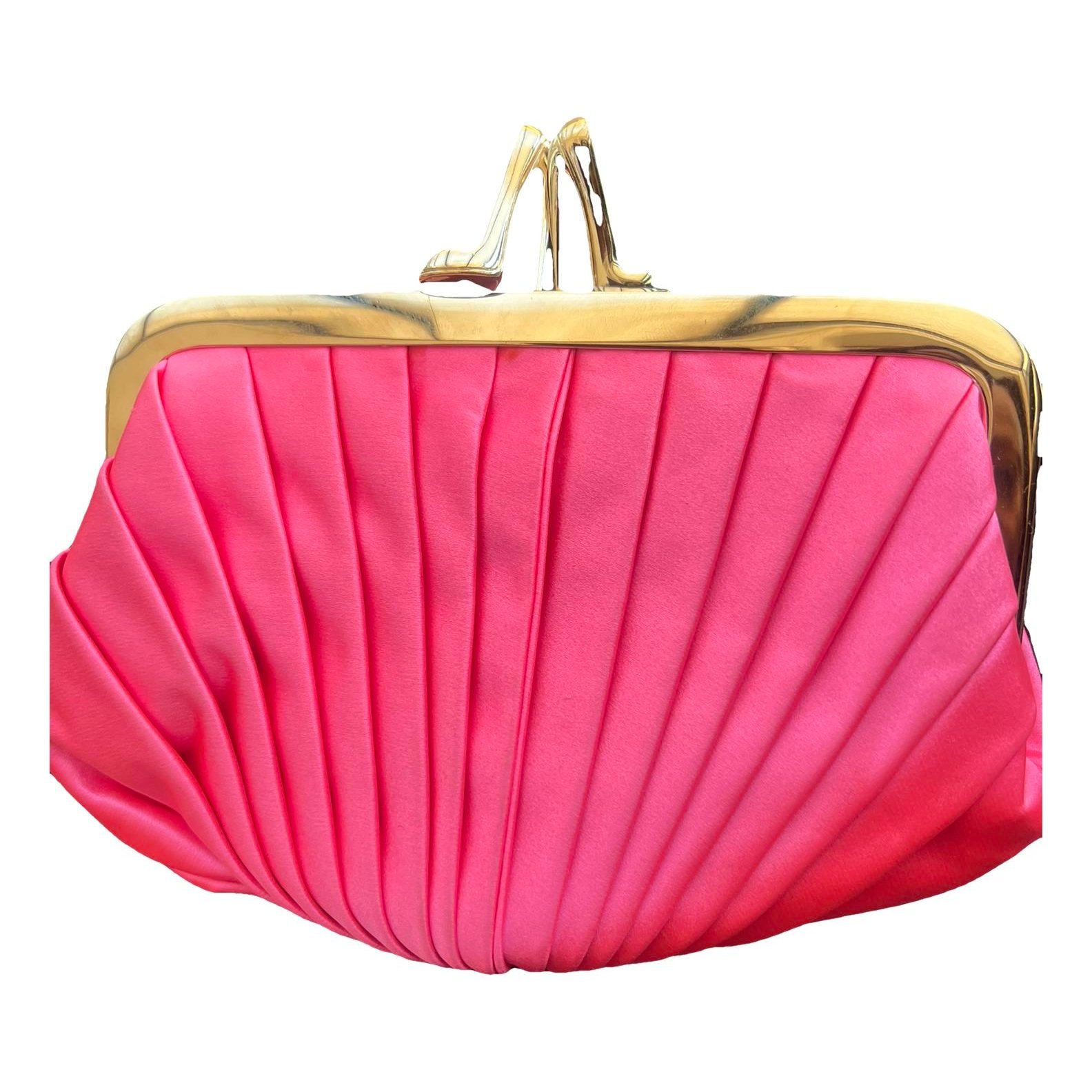 Christian Louboutin Silk clutch bag