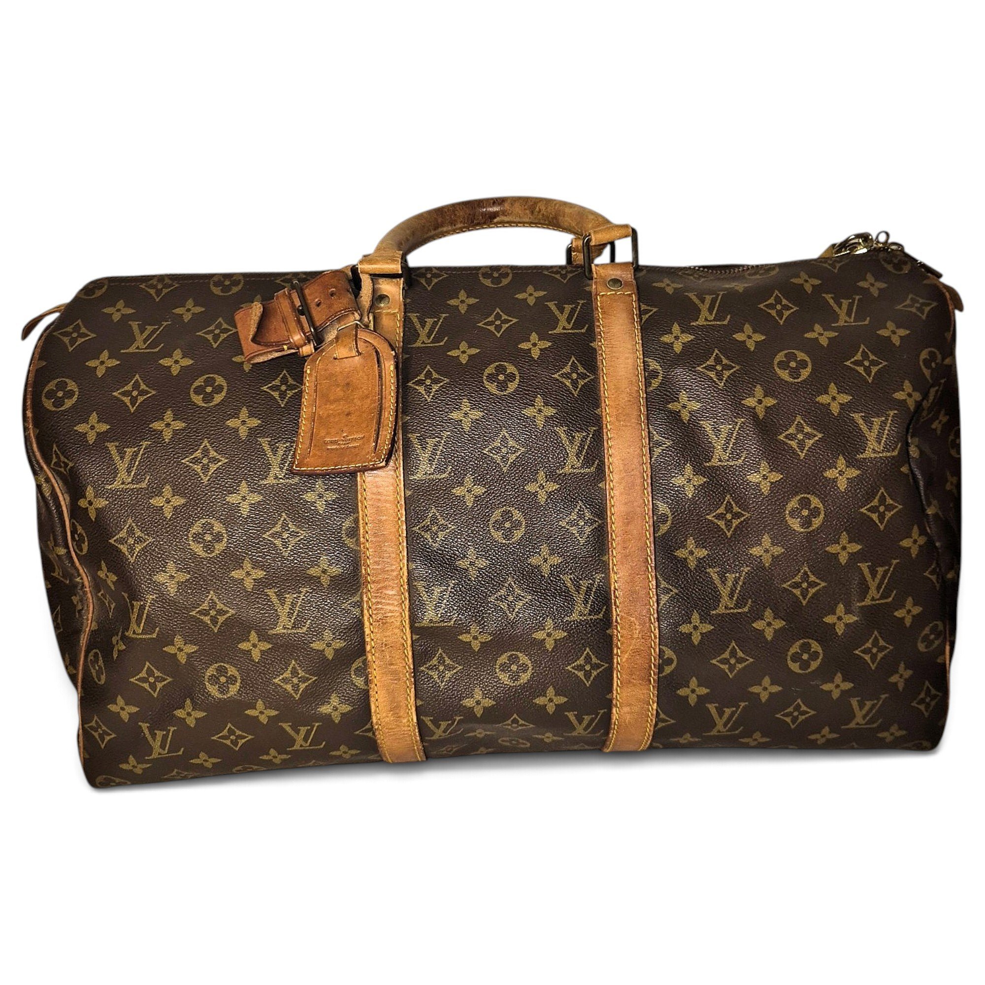 Keepall leather 48h bag