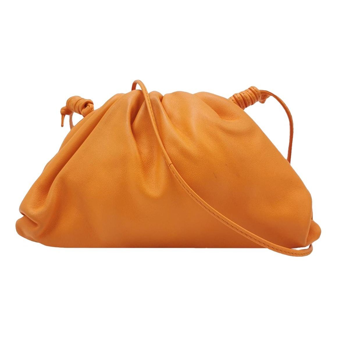 Pouch leather handbag