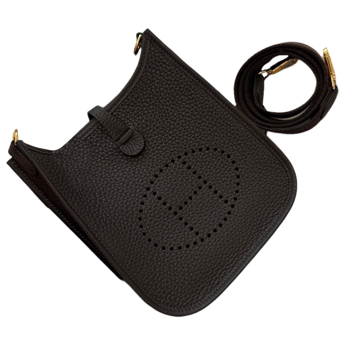 Evelyne leather crossbody bag