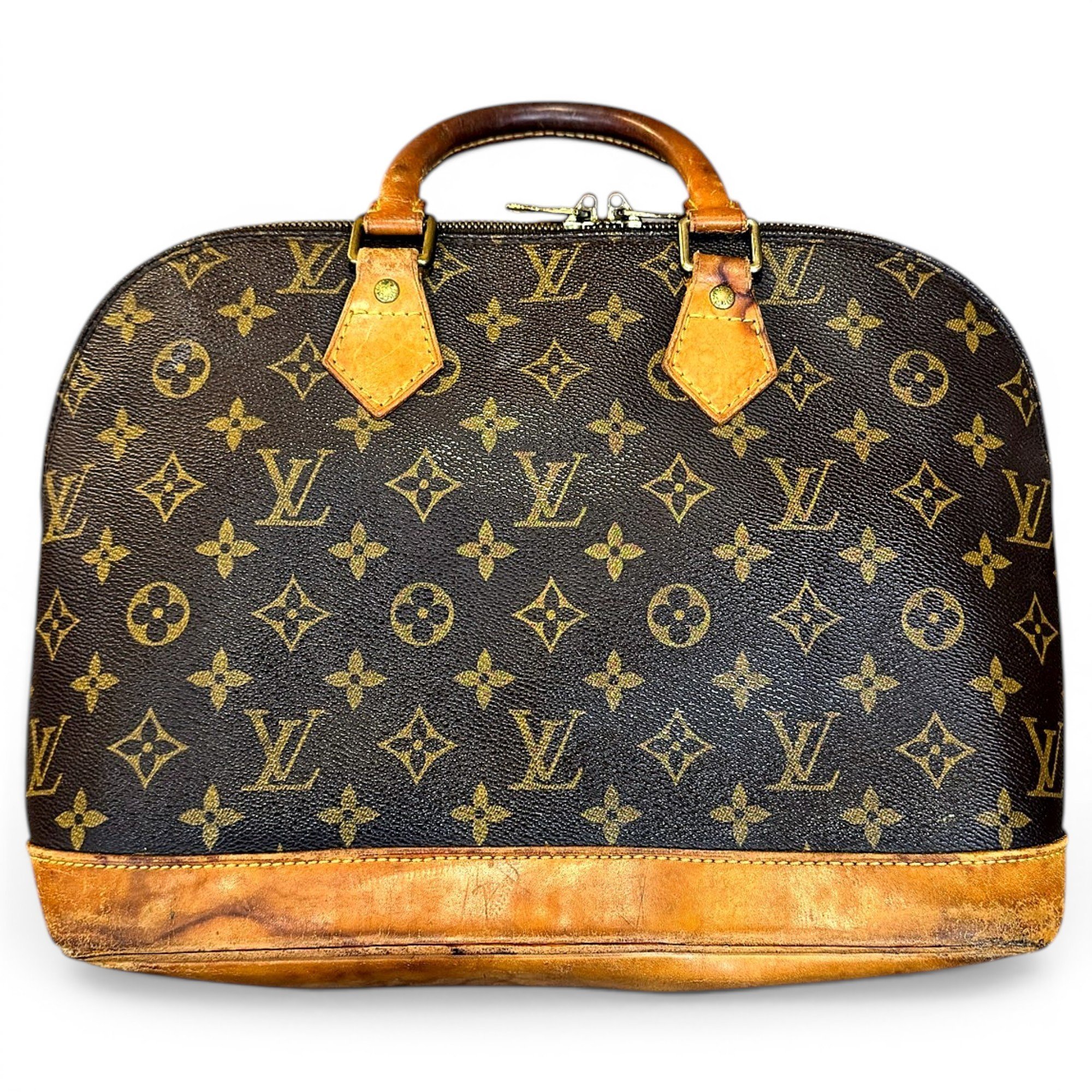 Alma leather handbag