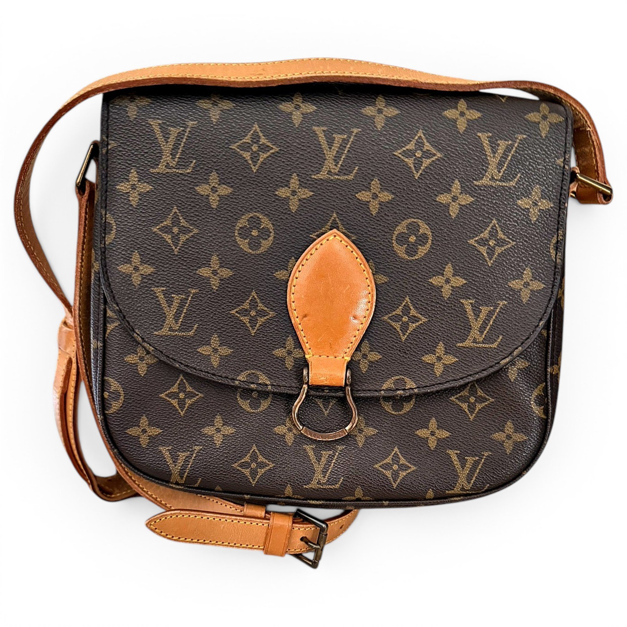 Saint Cloud vintage leather crossbody bag