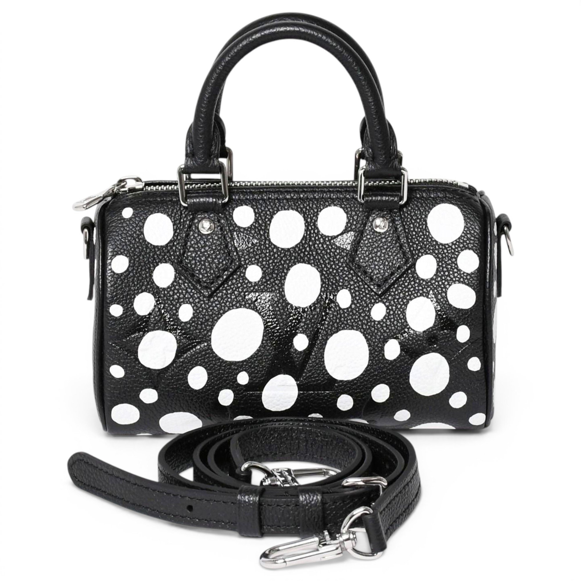 Nano Speedy / Mini HL leather handbag