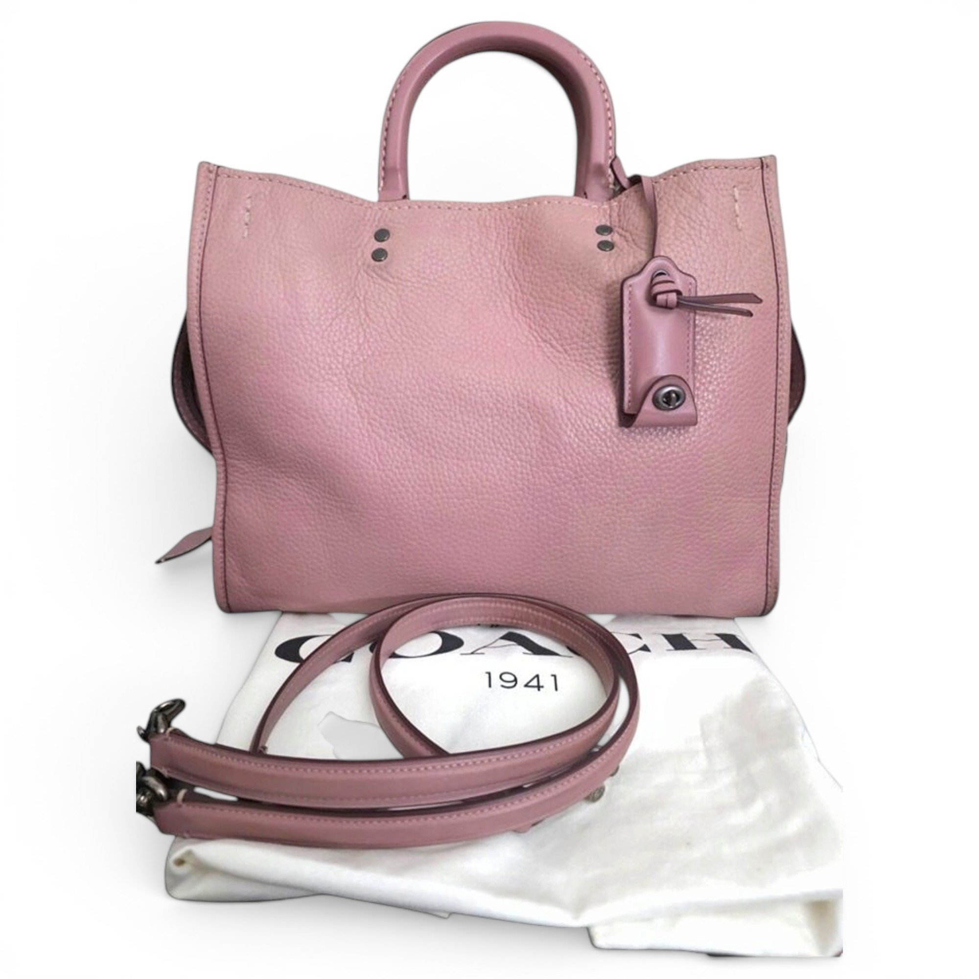 Leather handbag