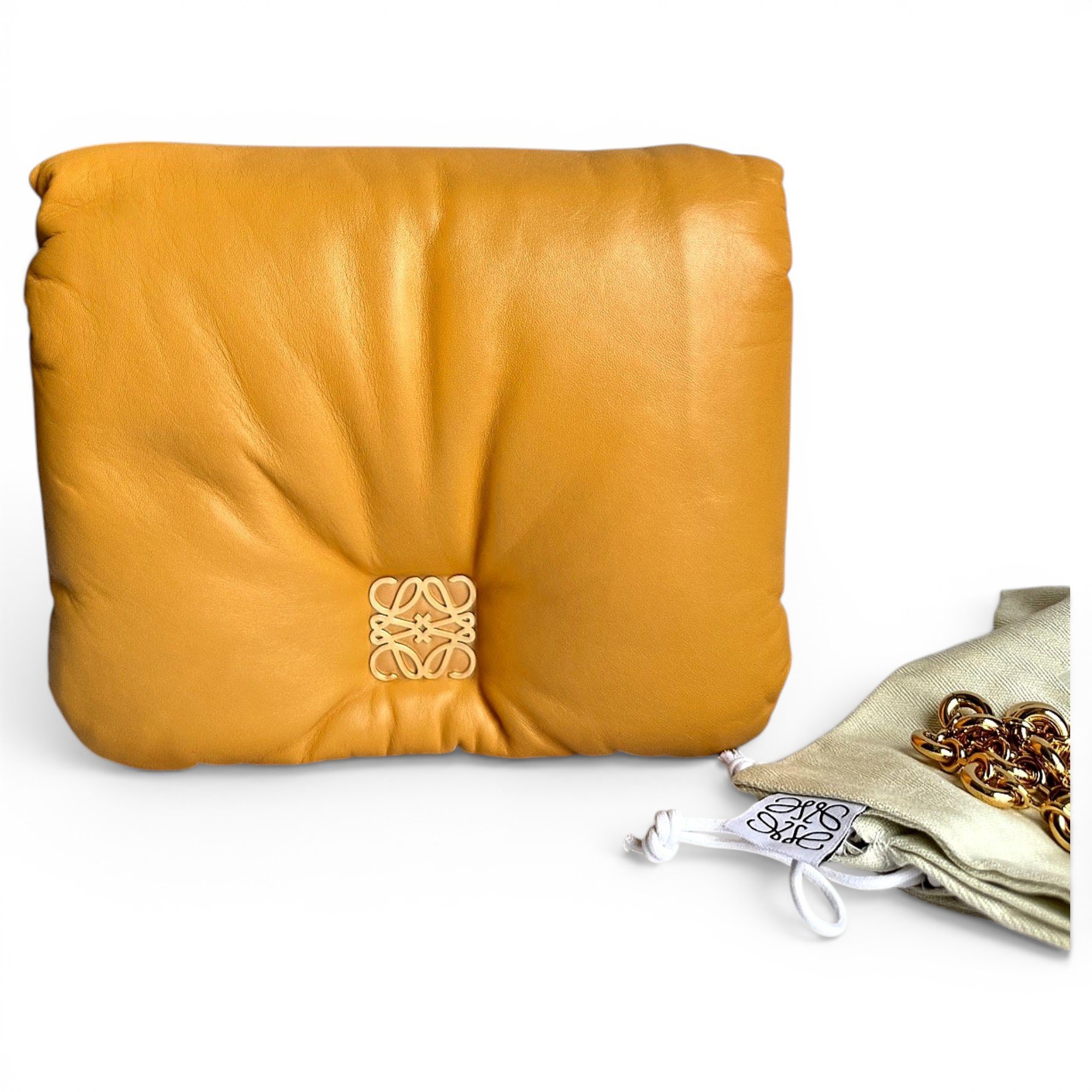 Goya Puffer leather crossbody bag