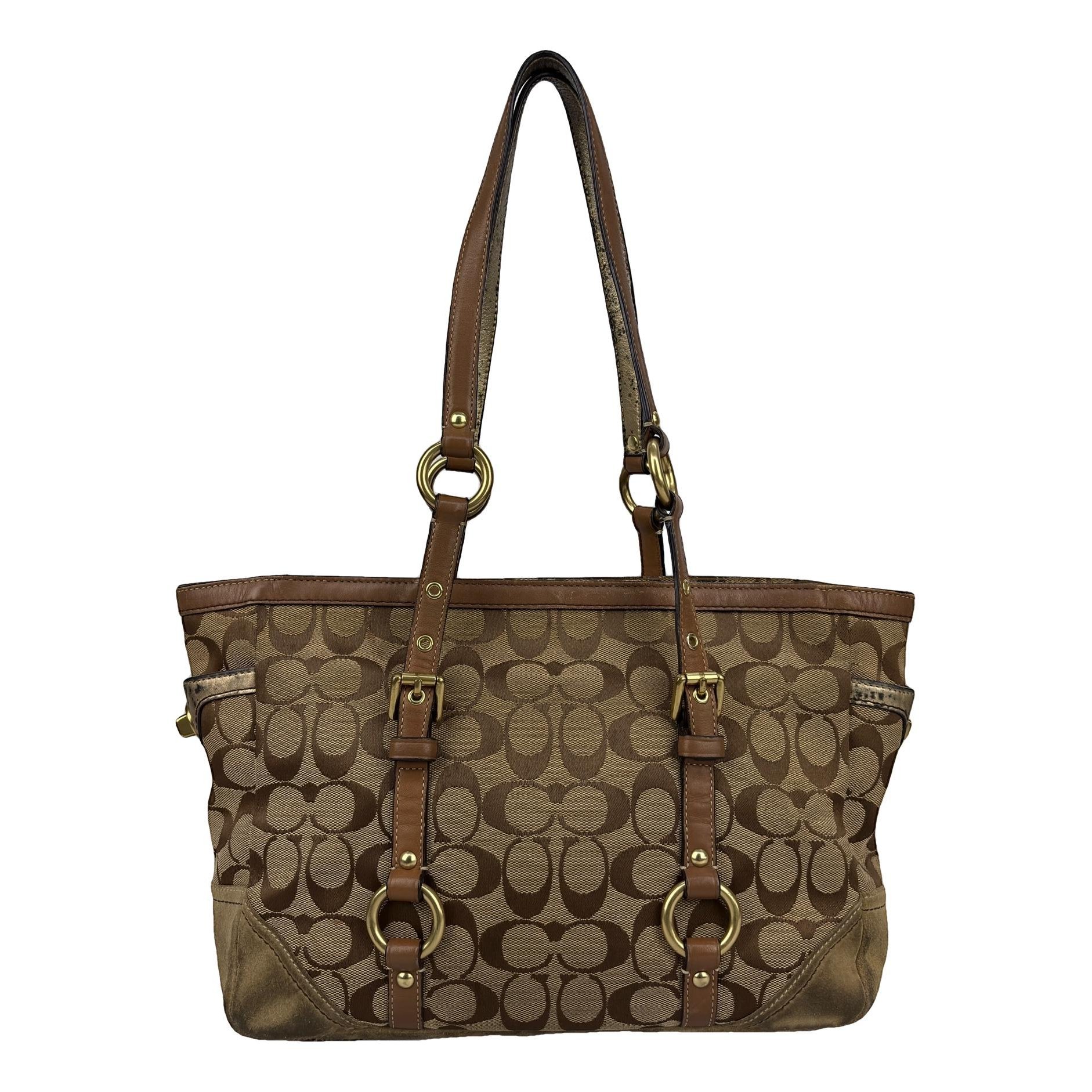 Signature Sufflette cloth handbag
