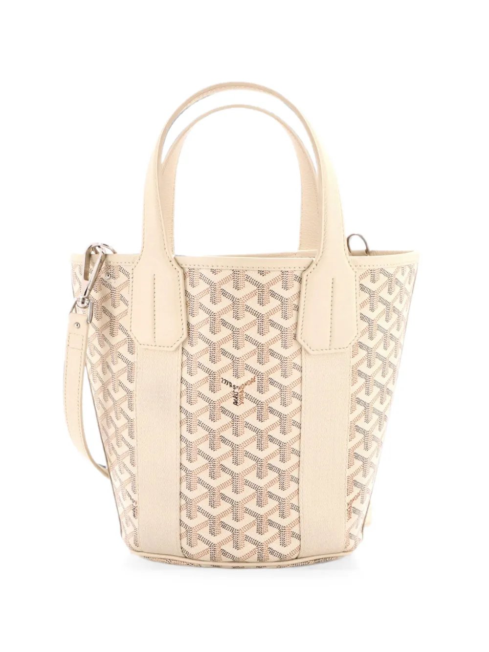Belharra Coated Canvas PM tote bag