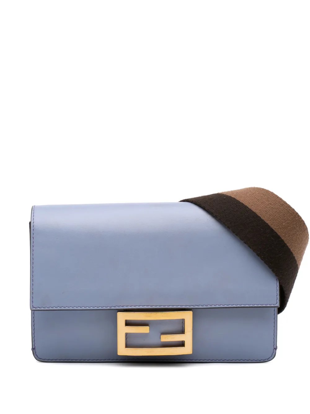 2010-2026 Calfskin Flat Baguette crossbody bag