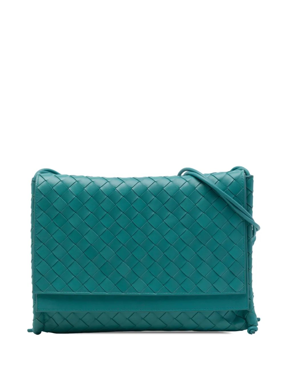 2012-2026 Medium Nappa Intrecciato BV Fold crossbody bag
