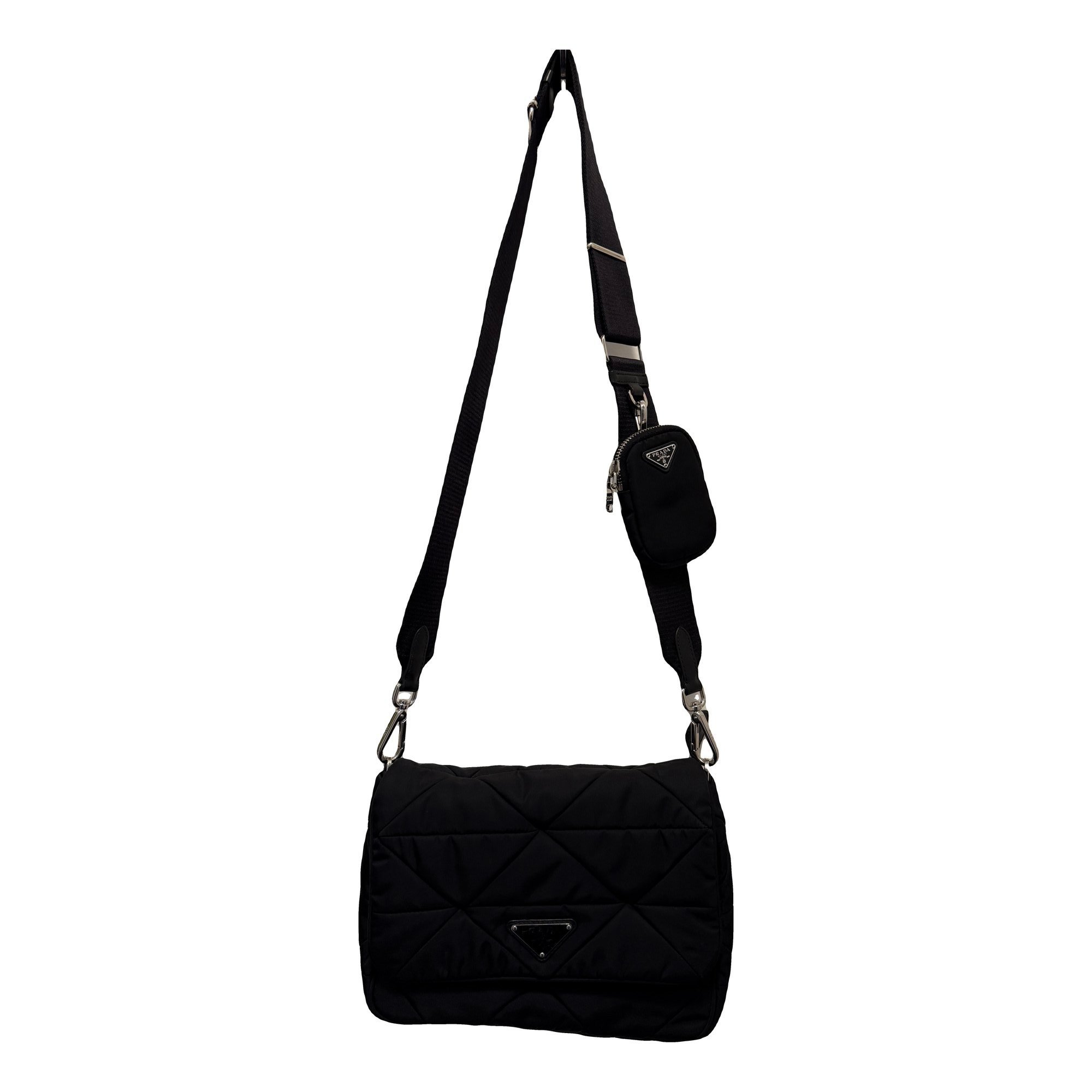 Re-Nylon crossbody bag