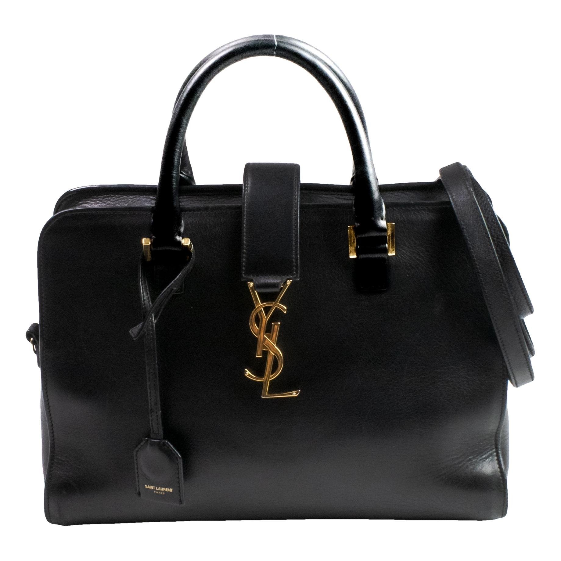 Monogram Cabas leather handbag