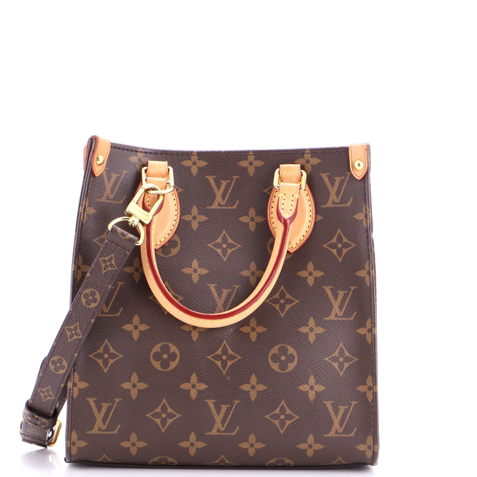 Sac Plat NM Bag Monogram Canvas BB